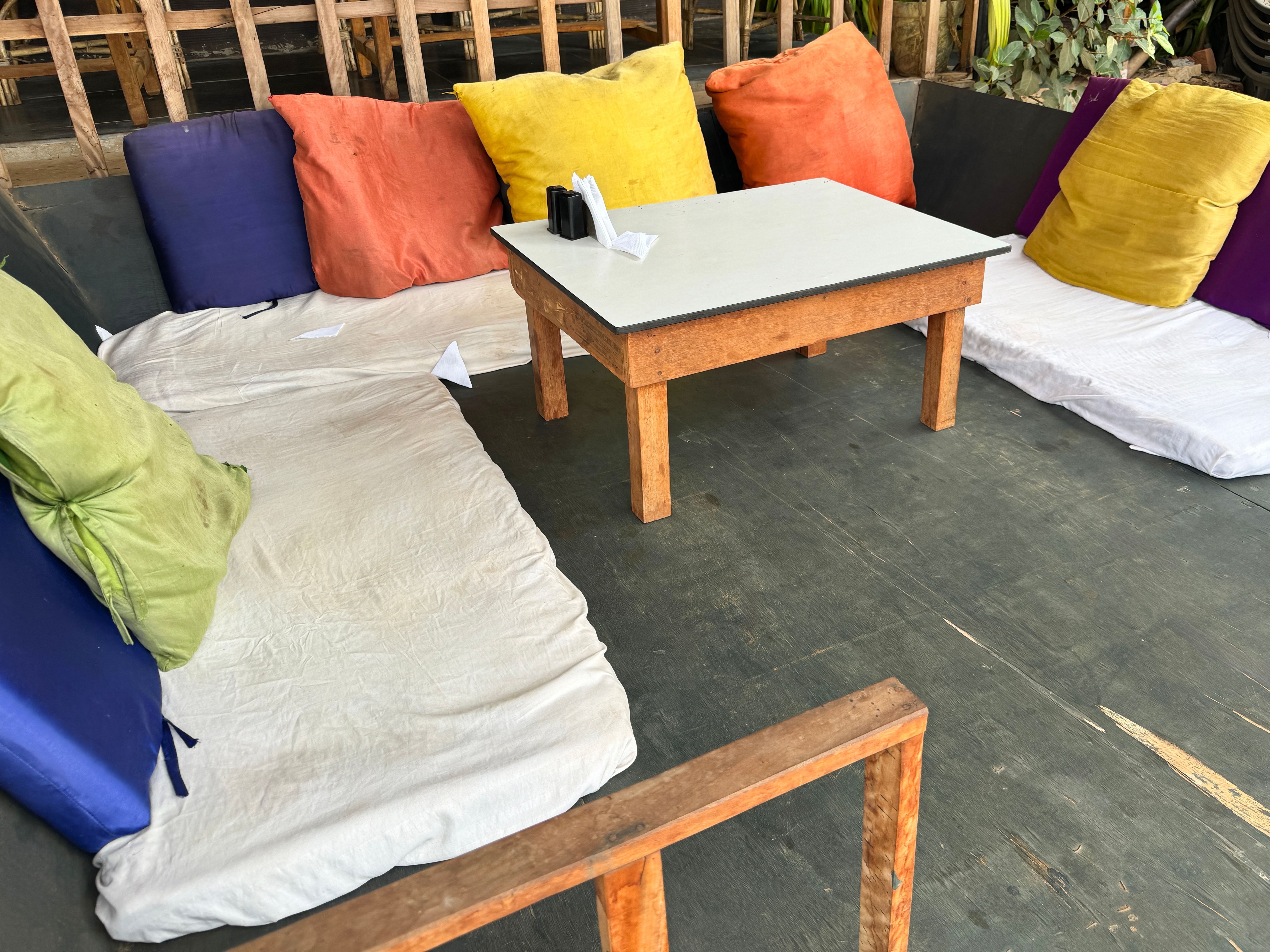 wood patio chair