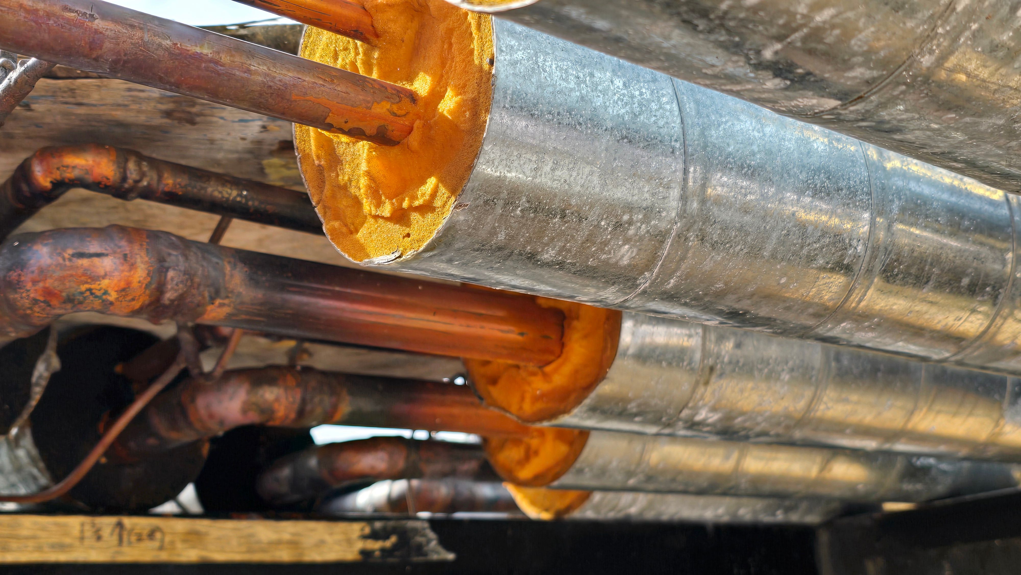 insulating pipes winter