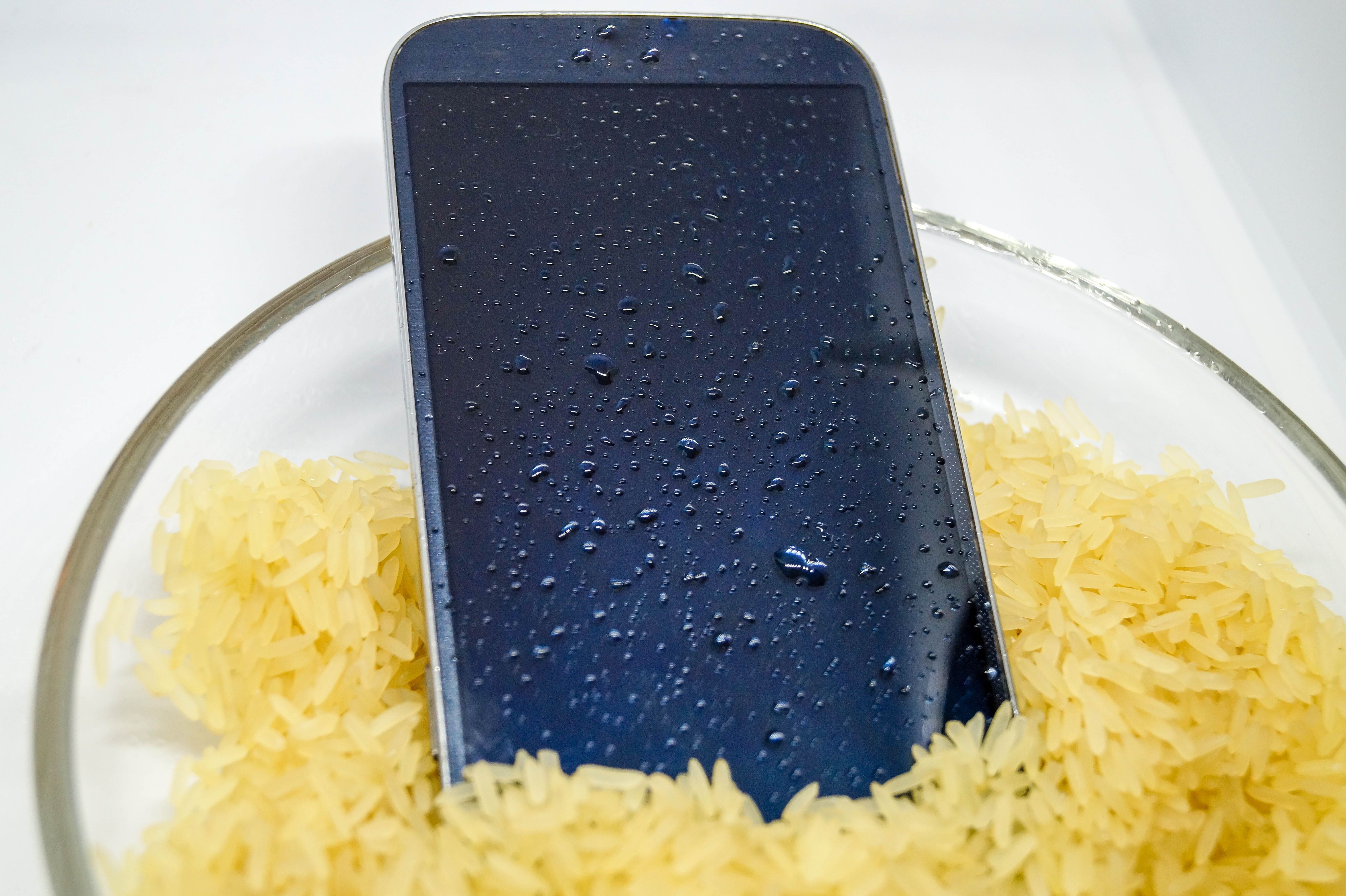 wet phone