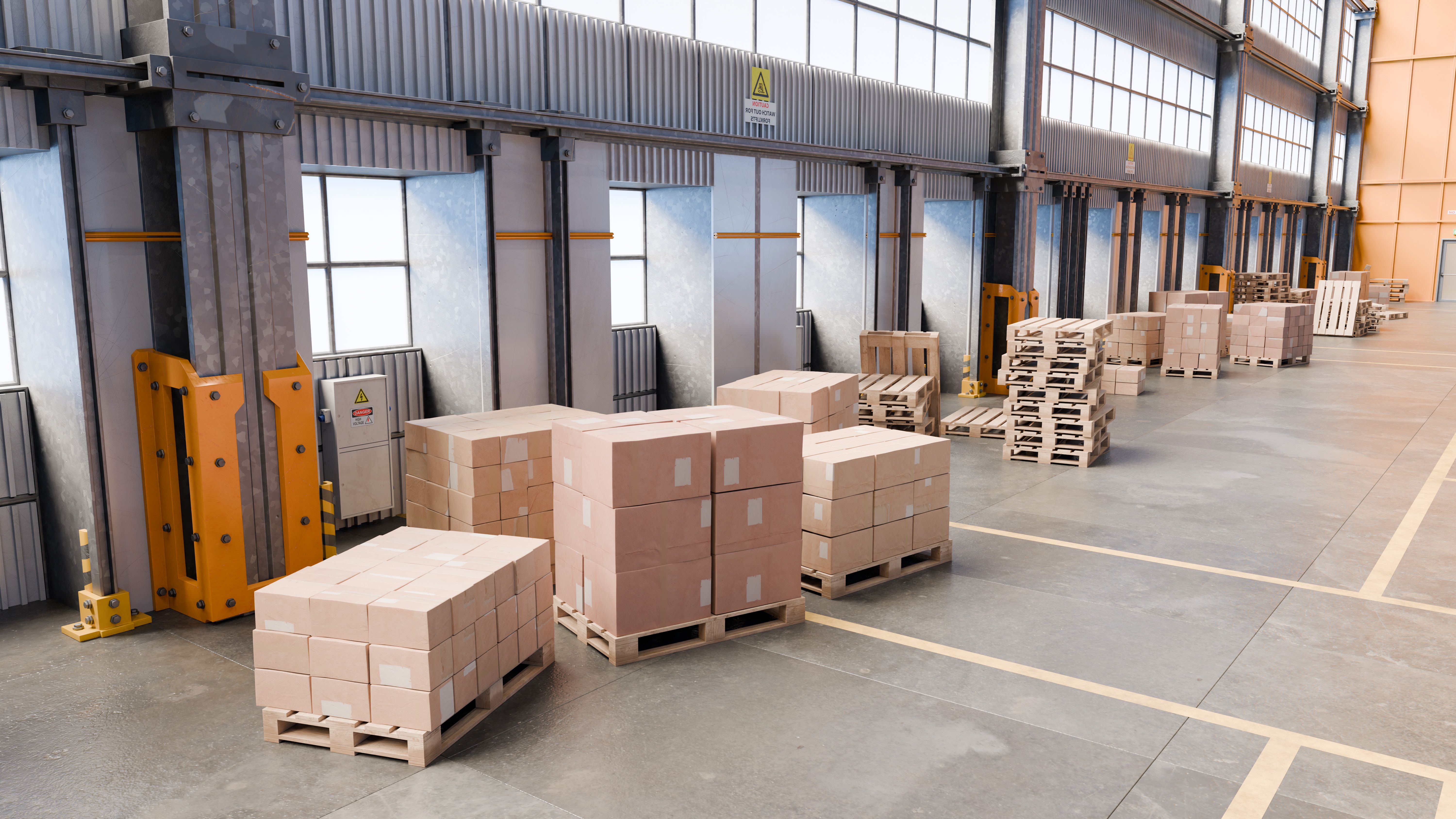 indoor pallet storage