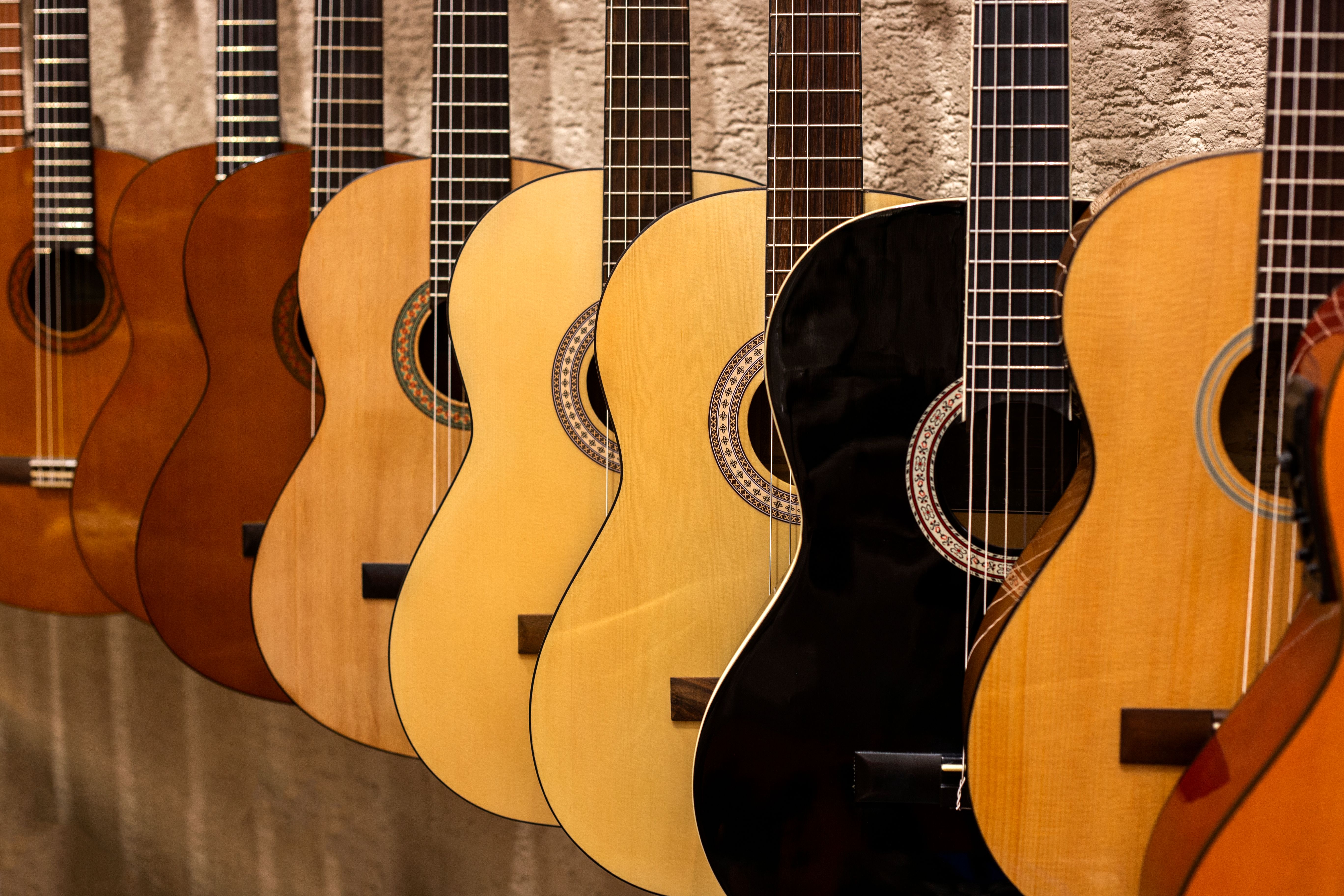 acoustic guitar selection