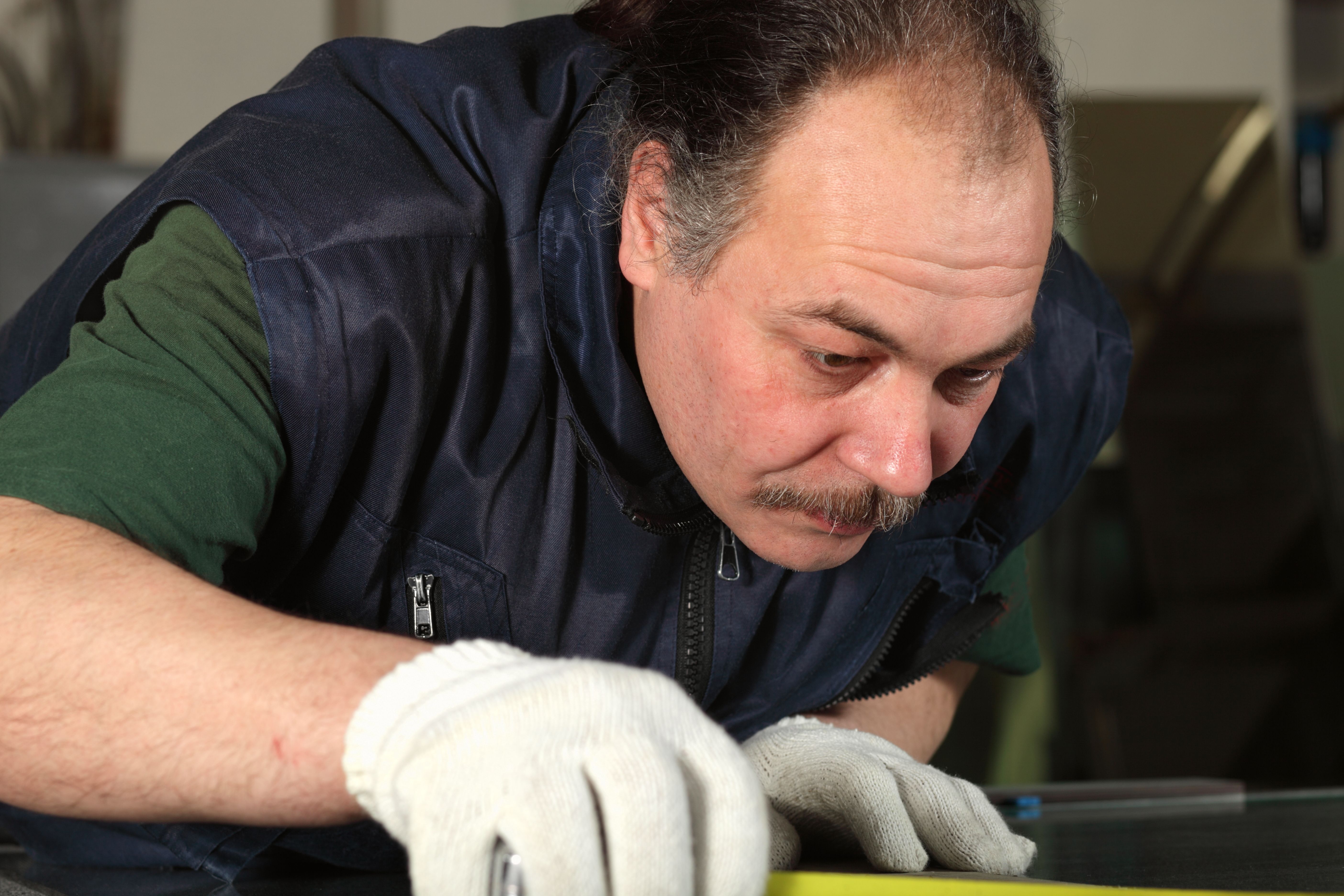 erfahrener handwerker