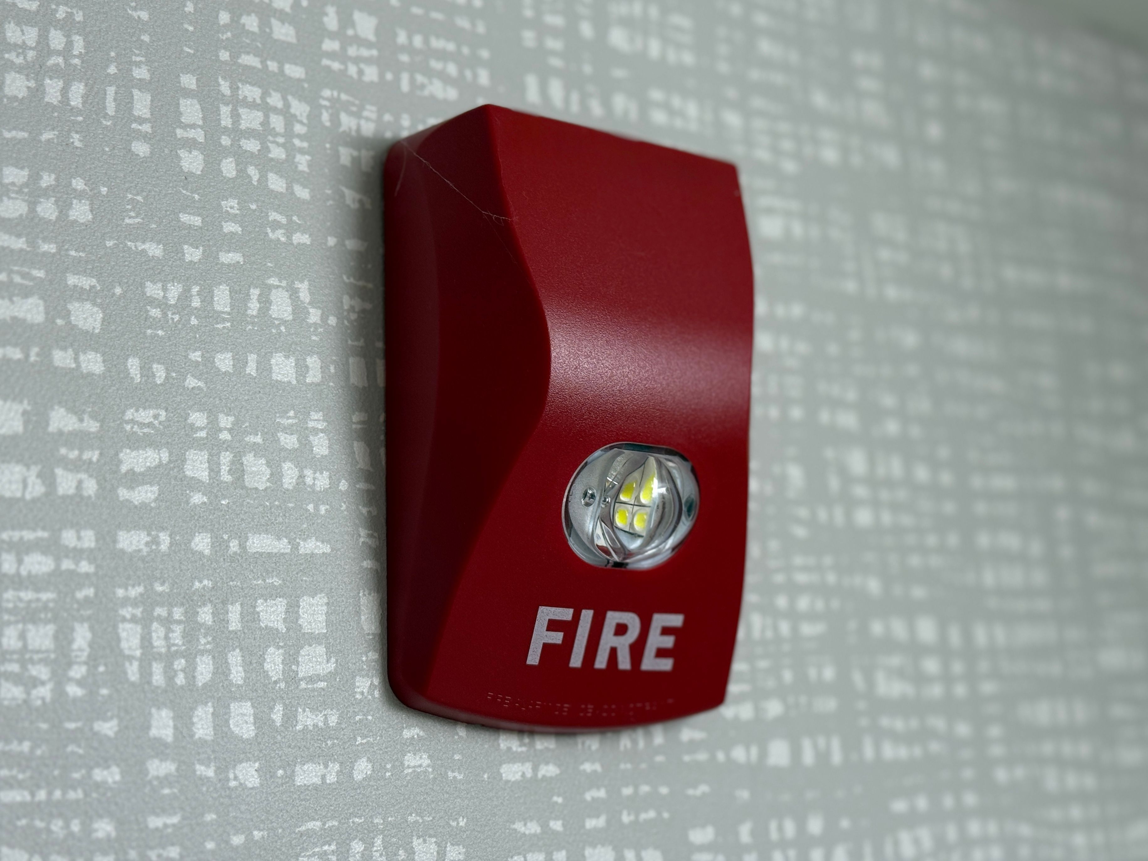 fire alarm close-up