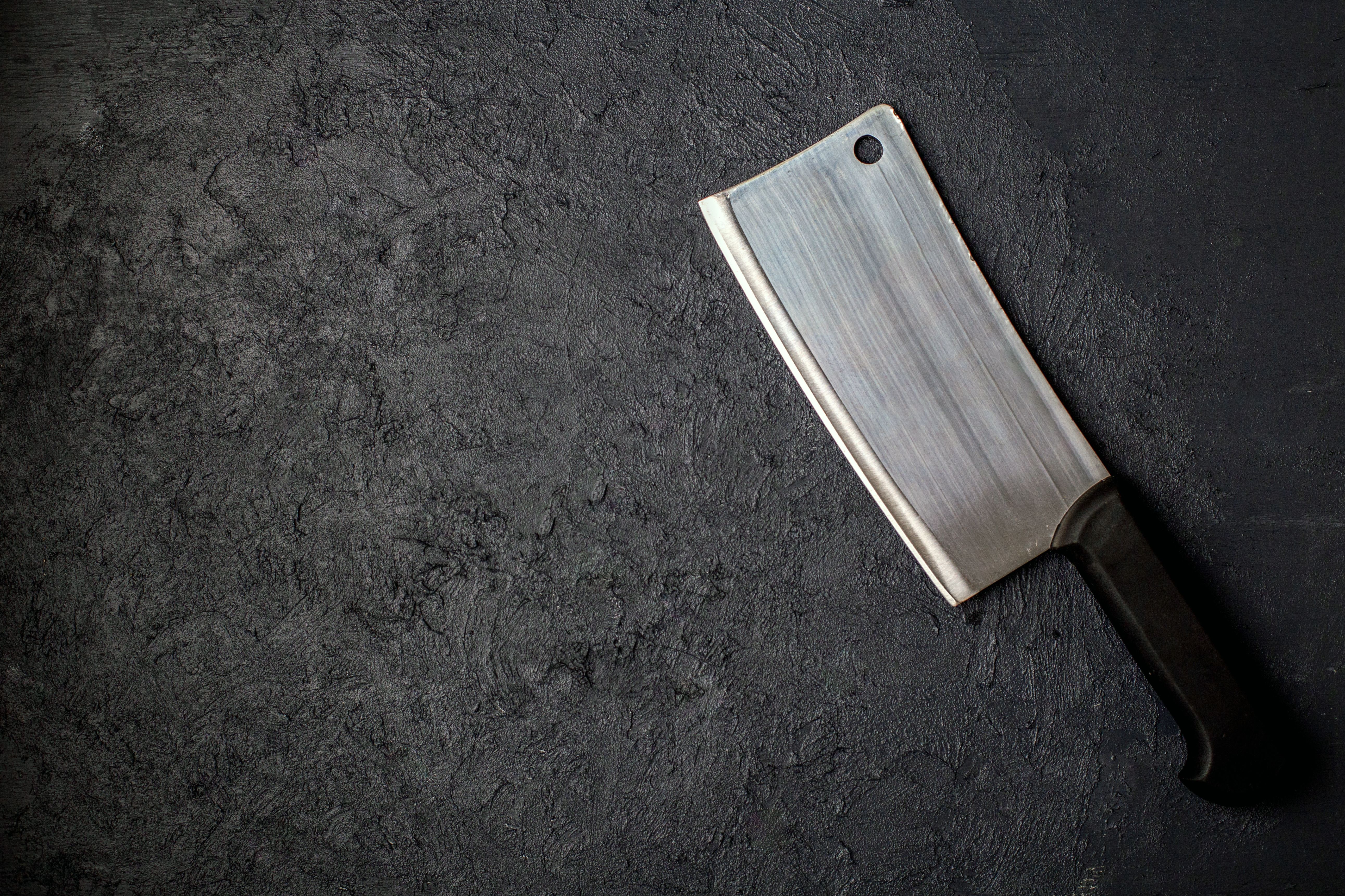 forged kitchen cleaver