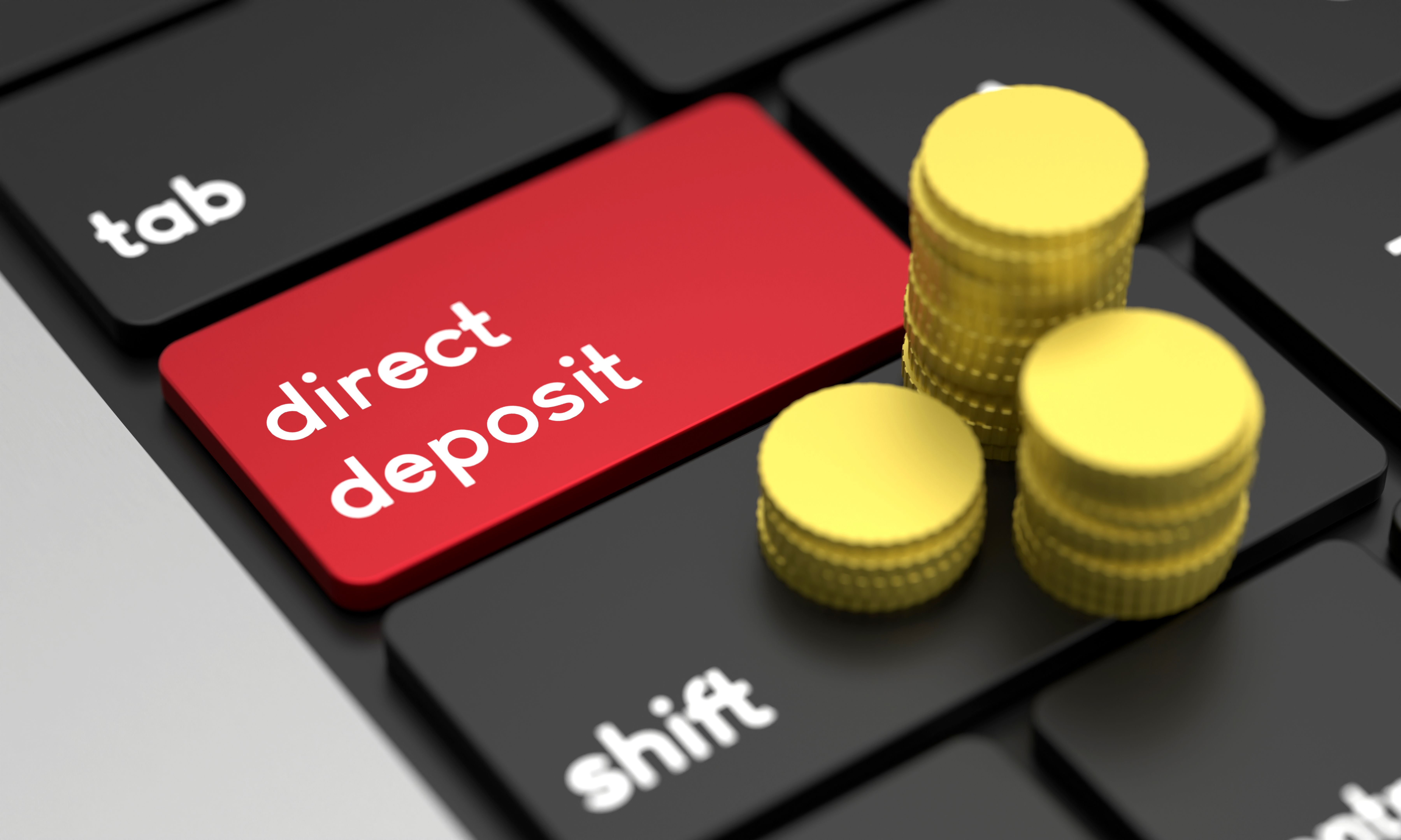 direct deposit