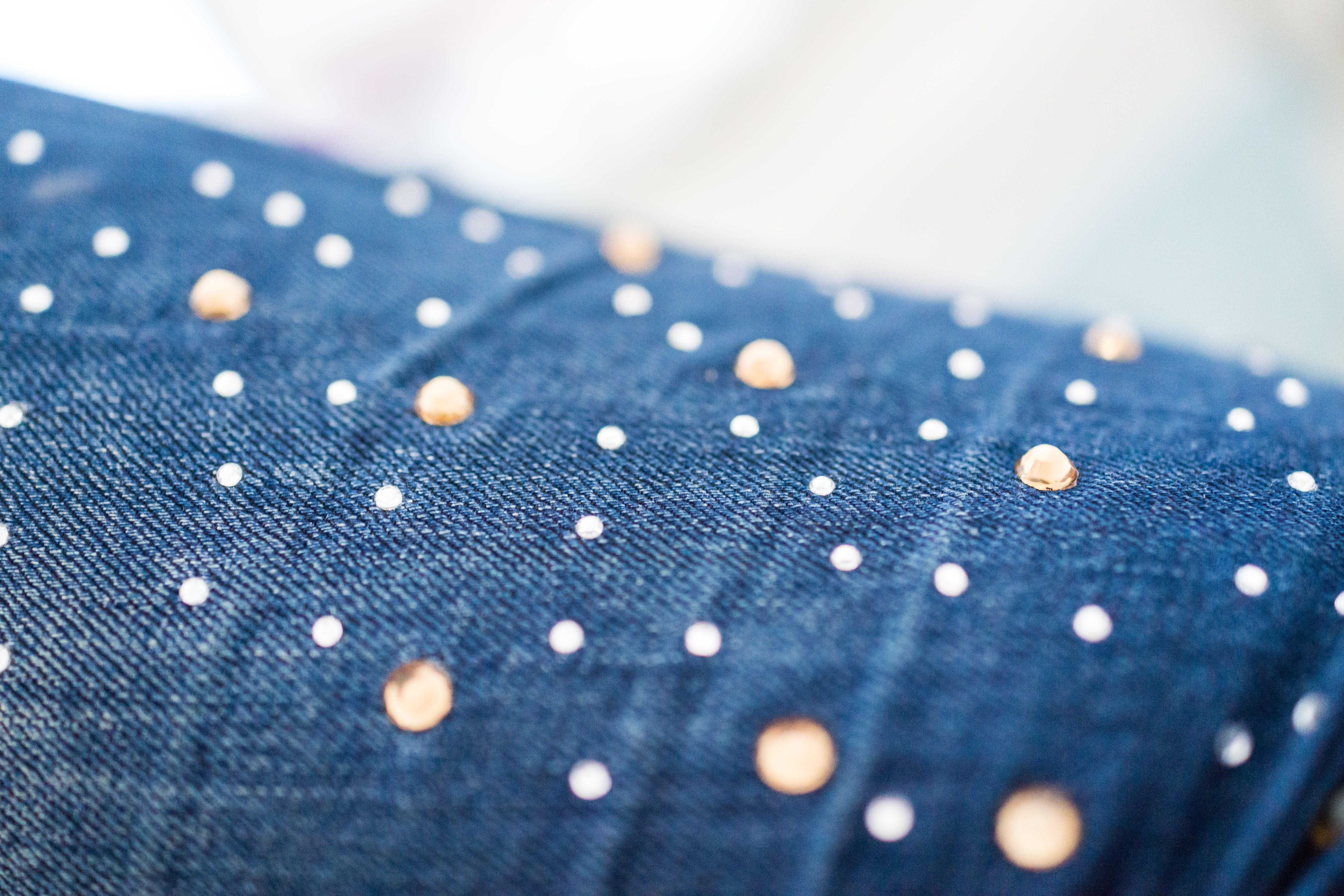 embellished jeans
