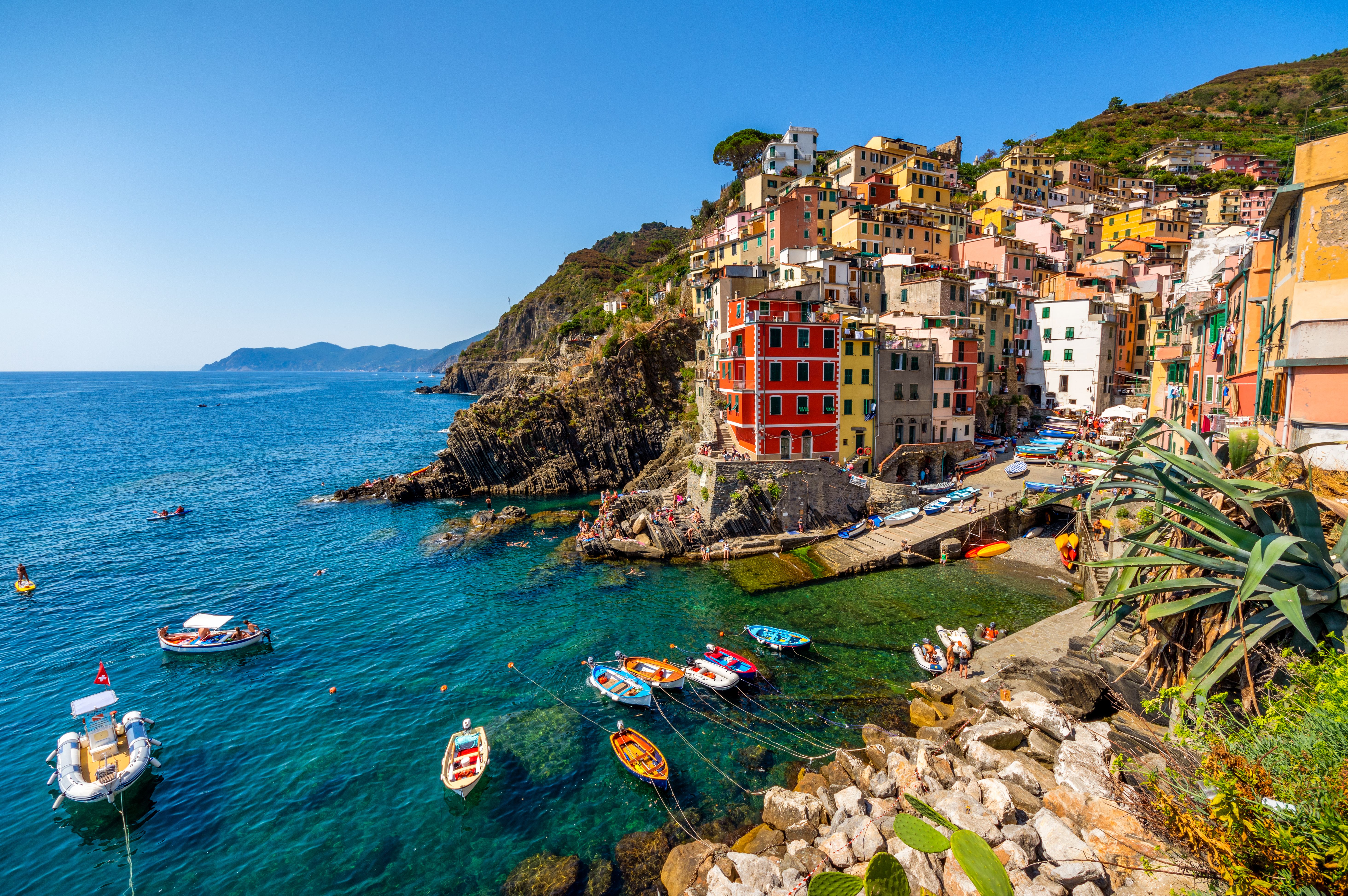italian riviera beach