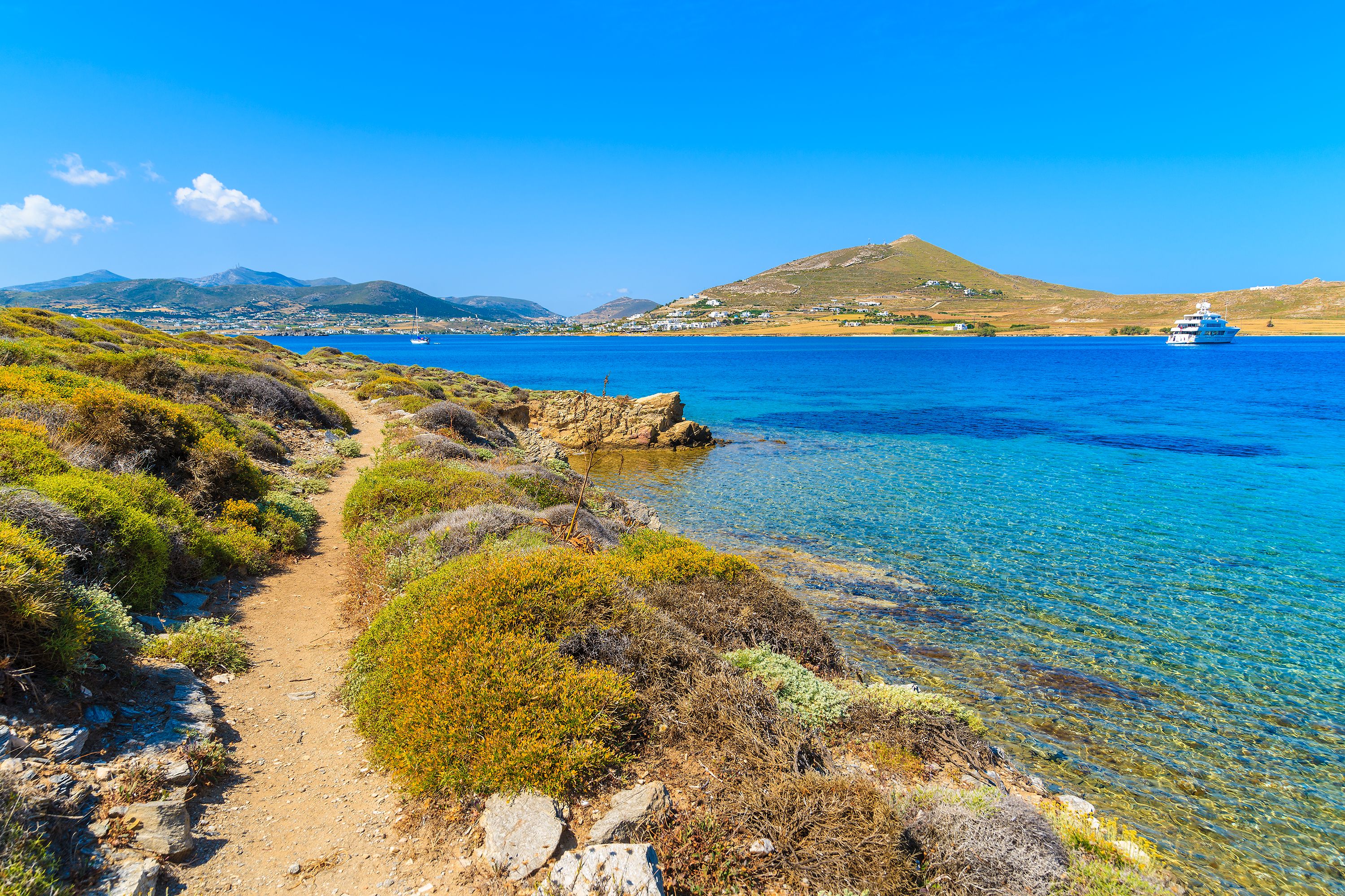 hiking paros