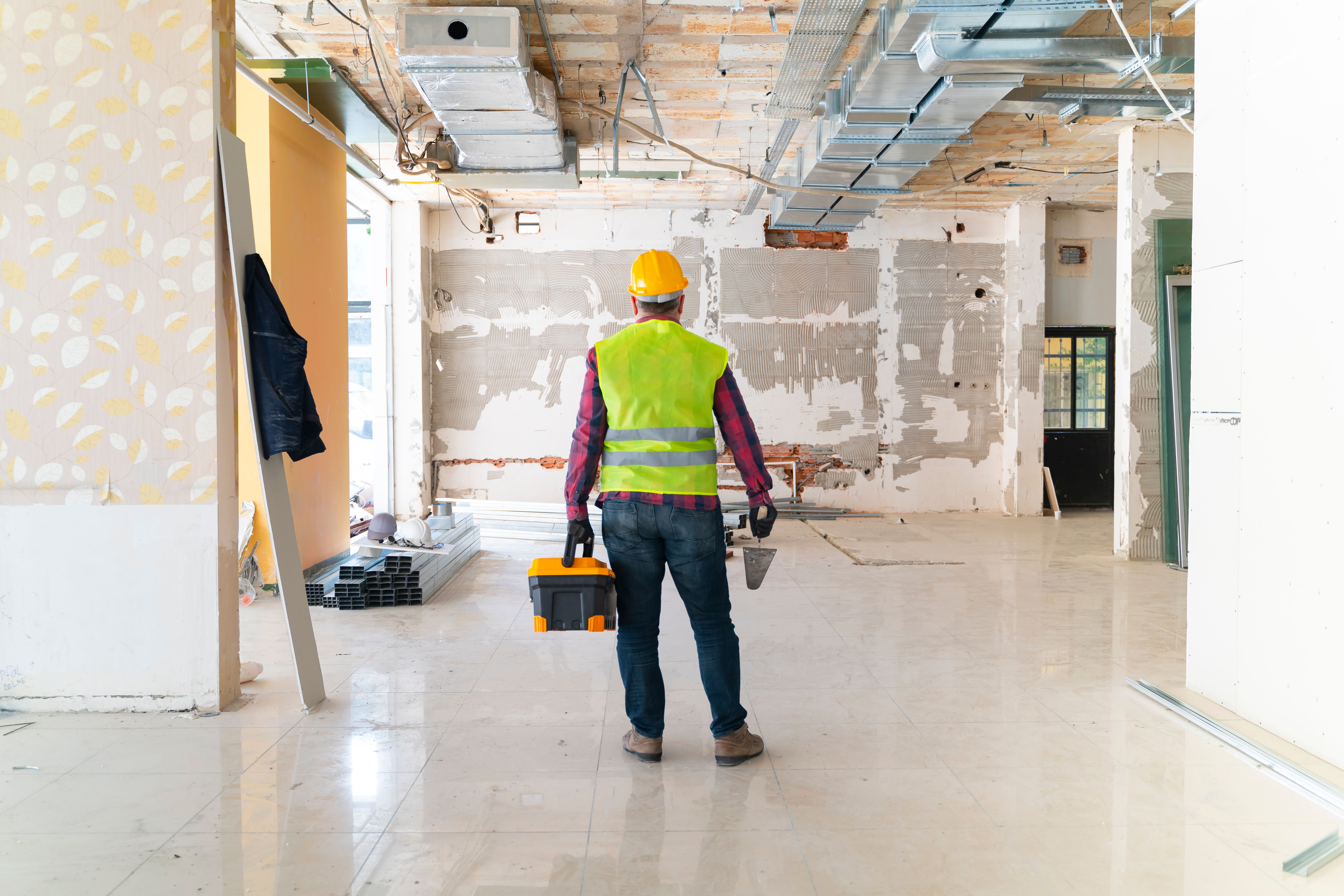 restoration workers
