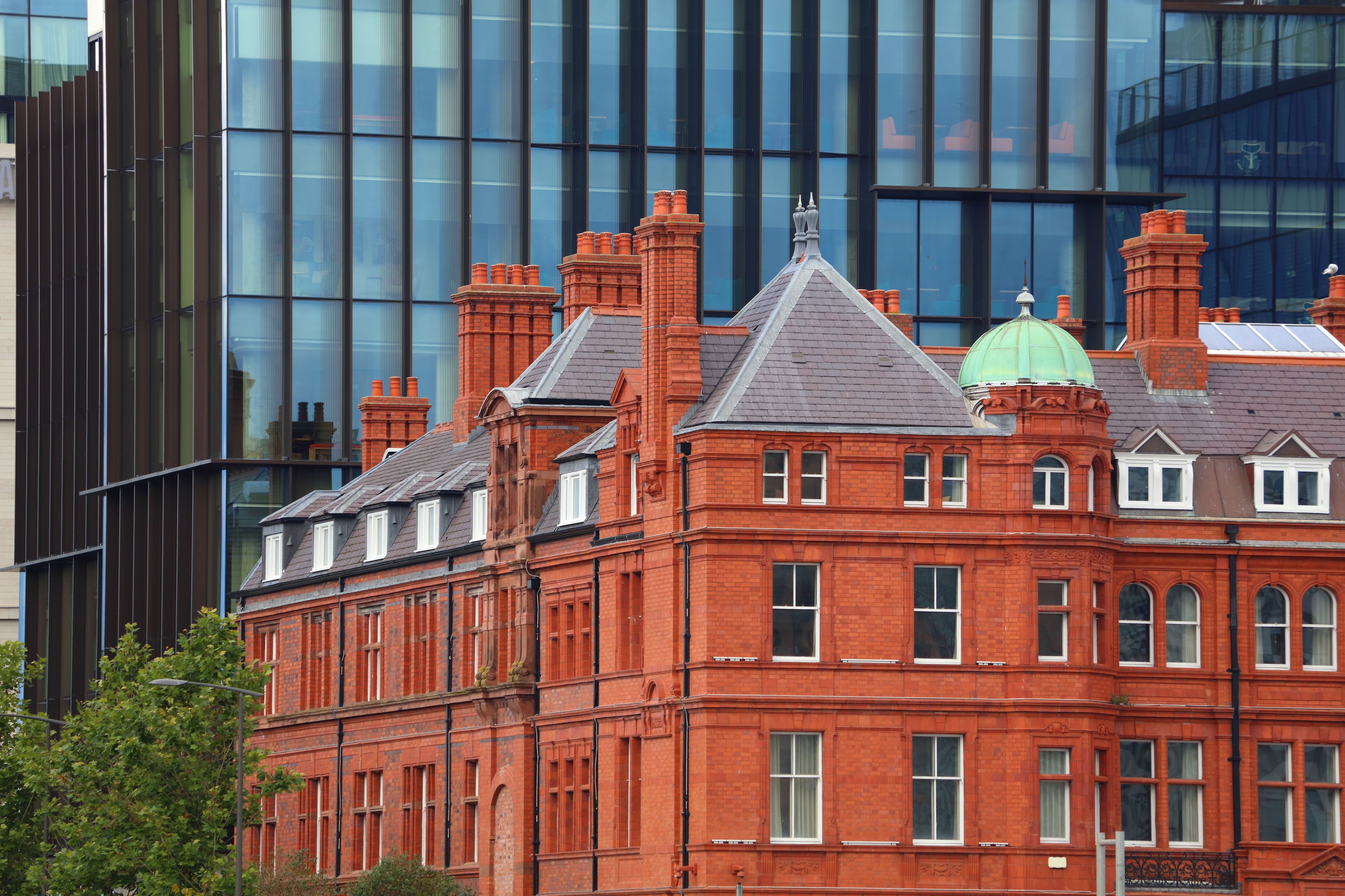 North Wall Quay in Dublin, Ireland North Wall Quay in Dublin, Ireland