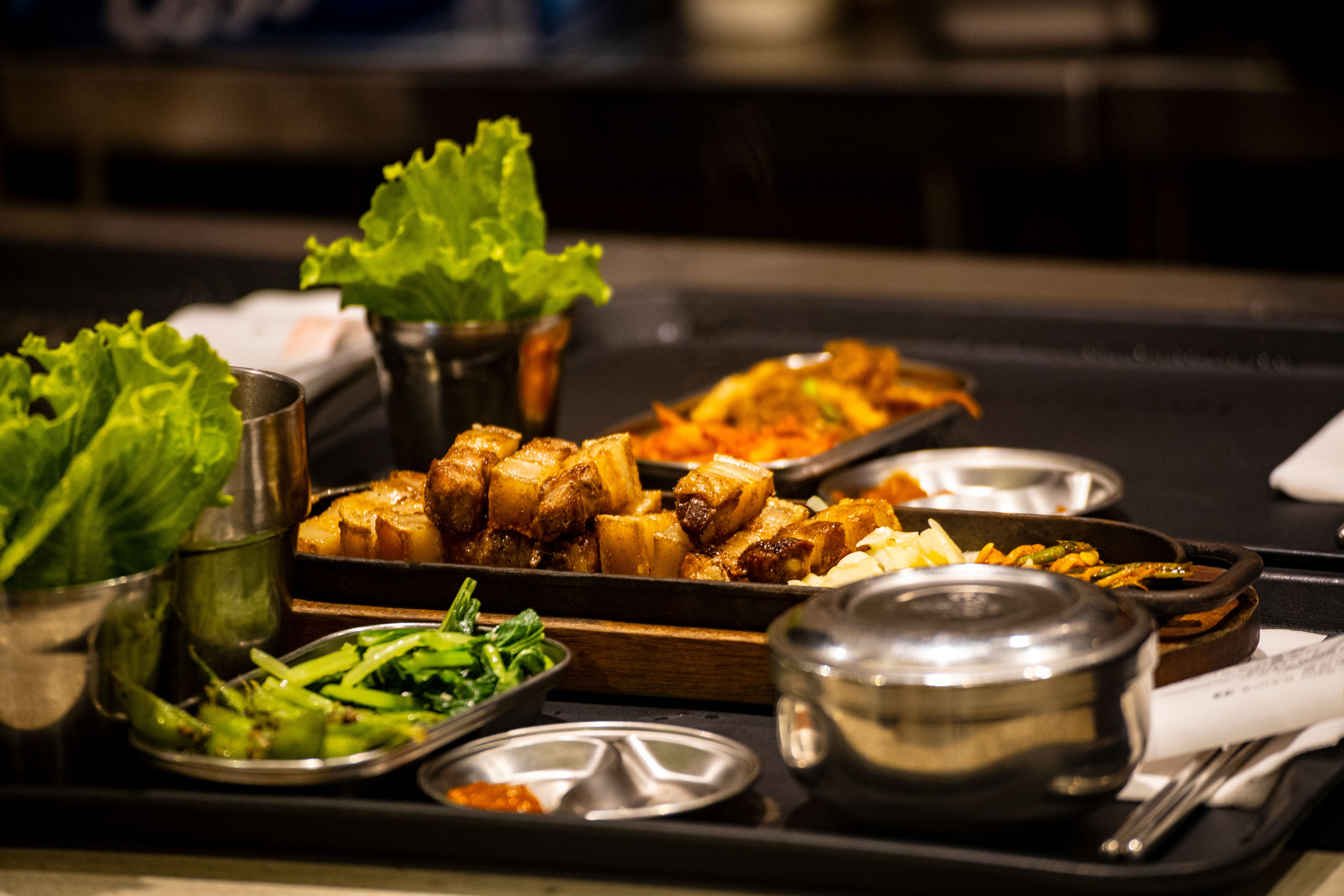 Korean BBQ ingredients