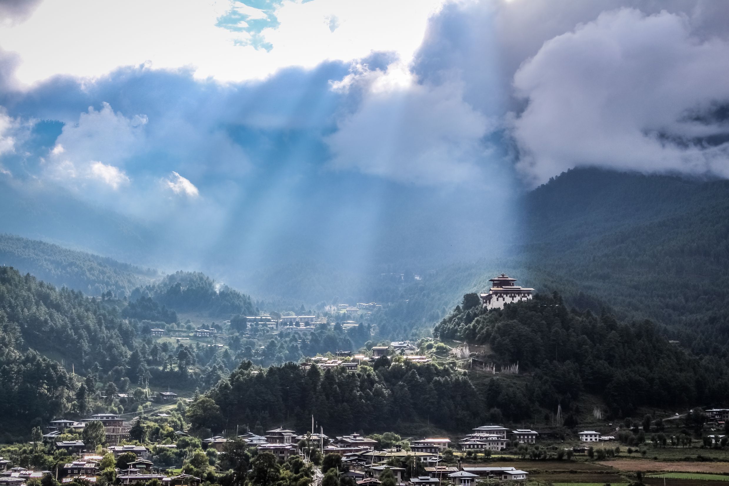 bumthang valley bumthang valley