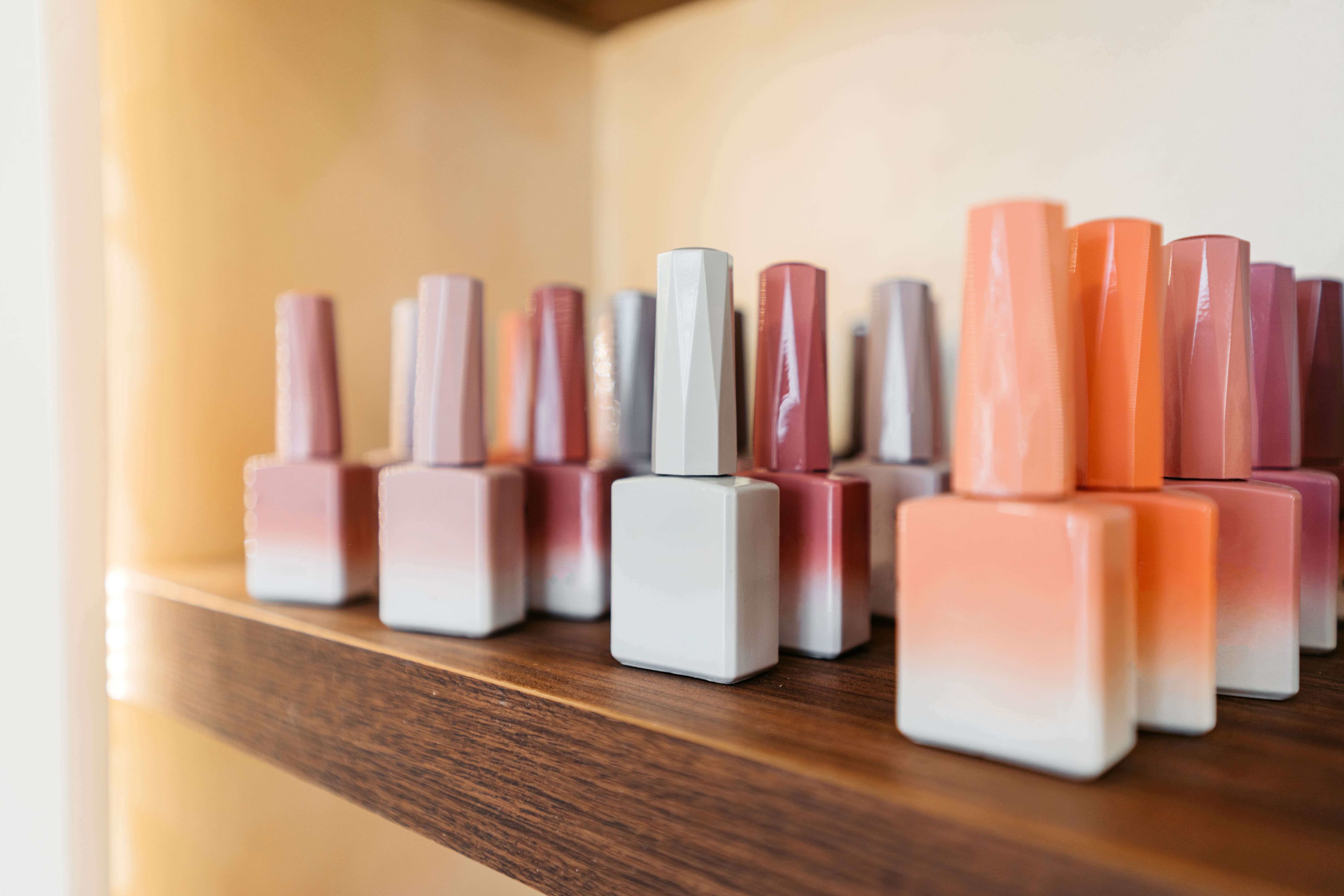 colorful nail polish