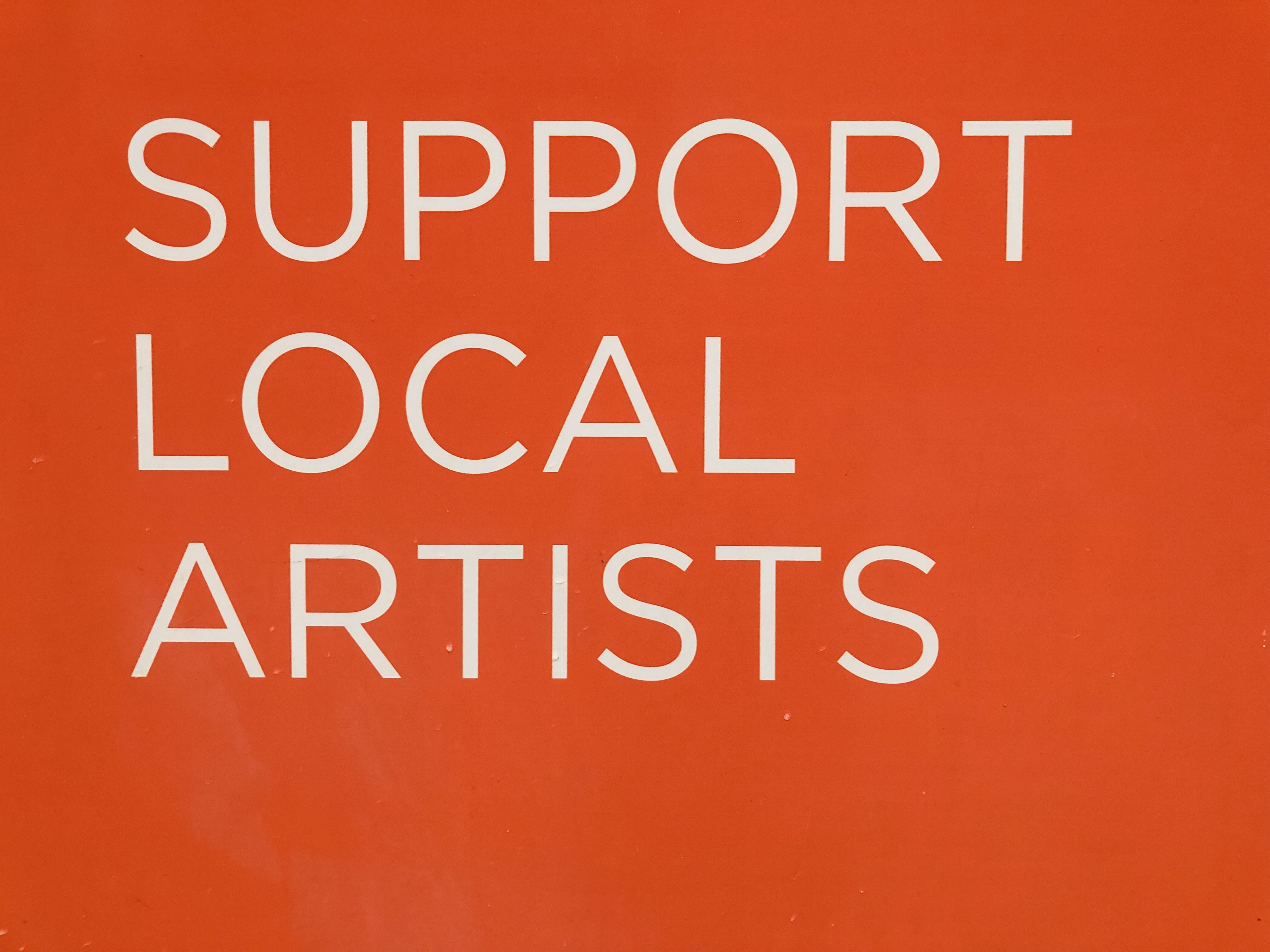 support local art