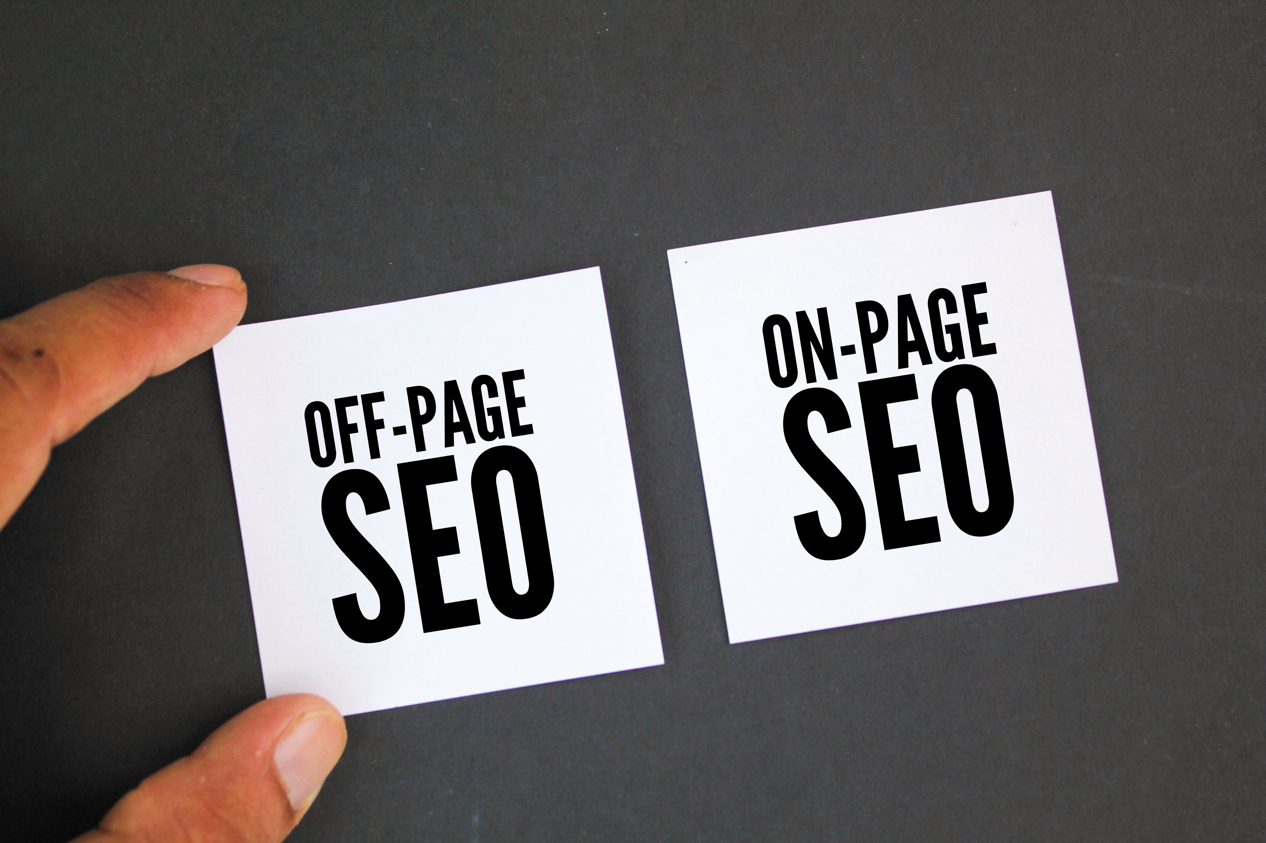 on-page SEO