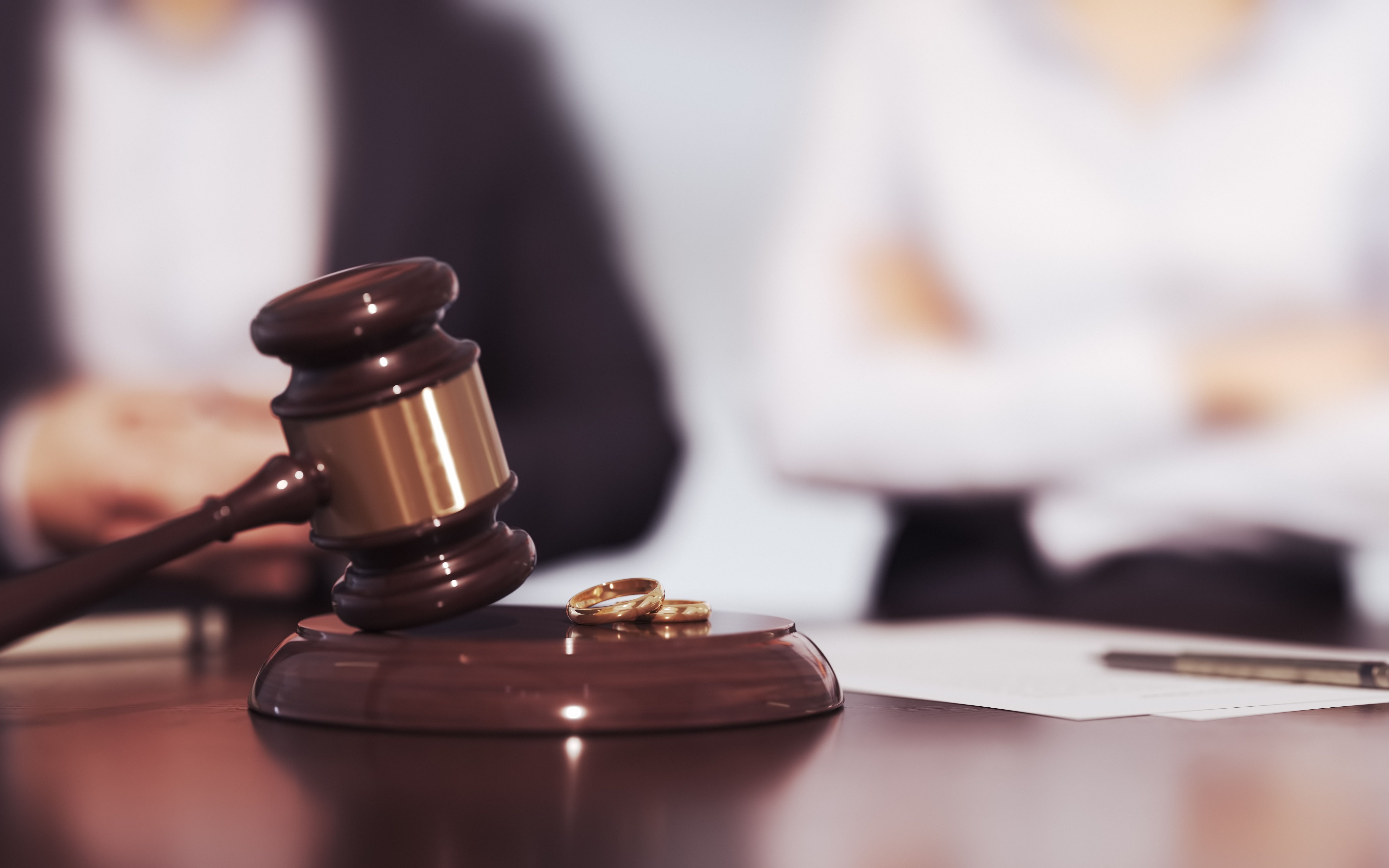 courtroom divorce