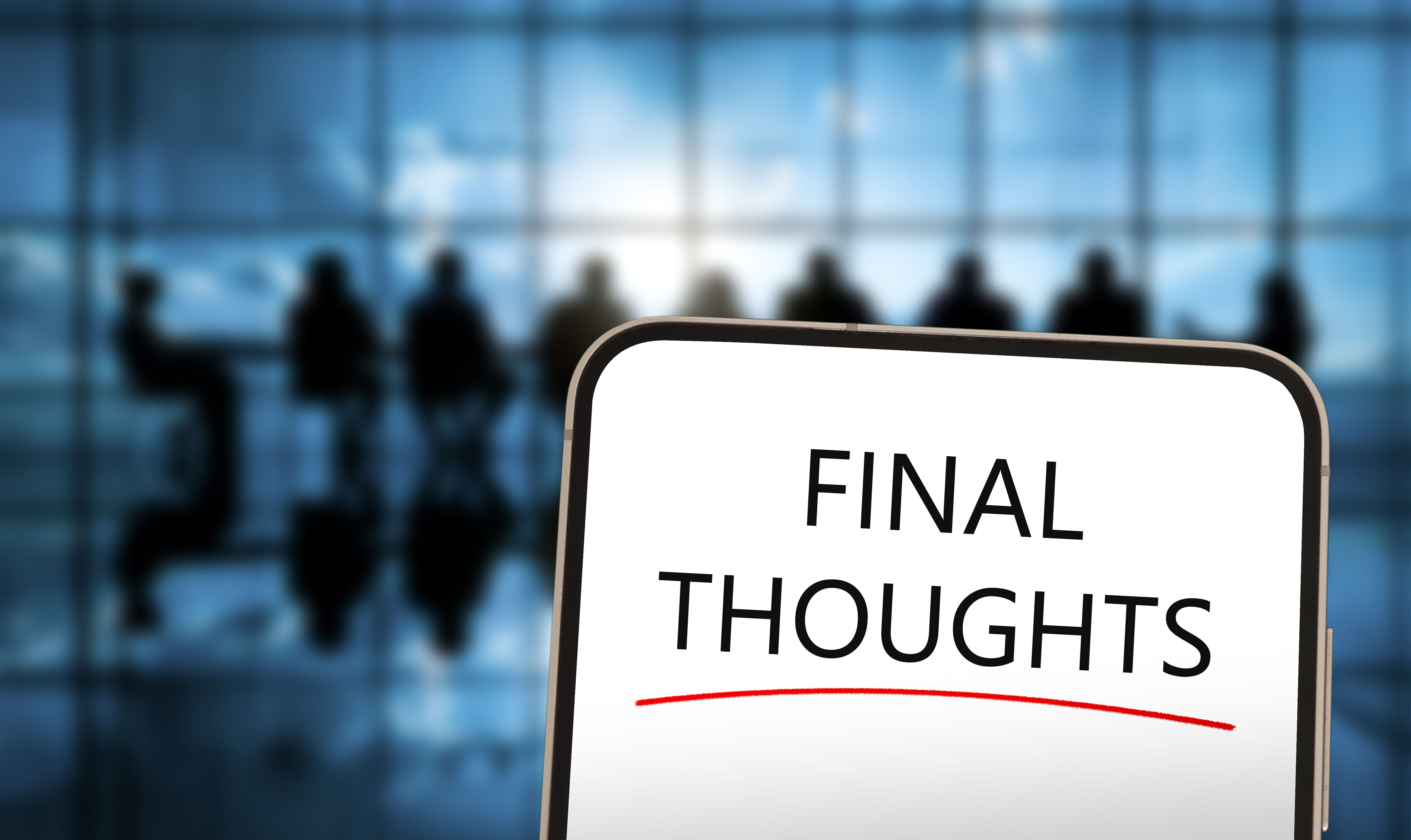 final decision making