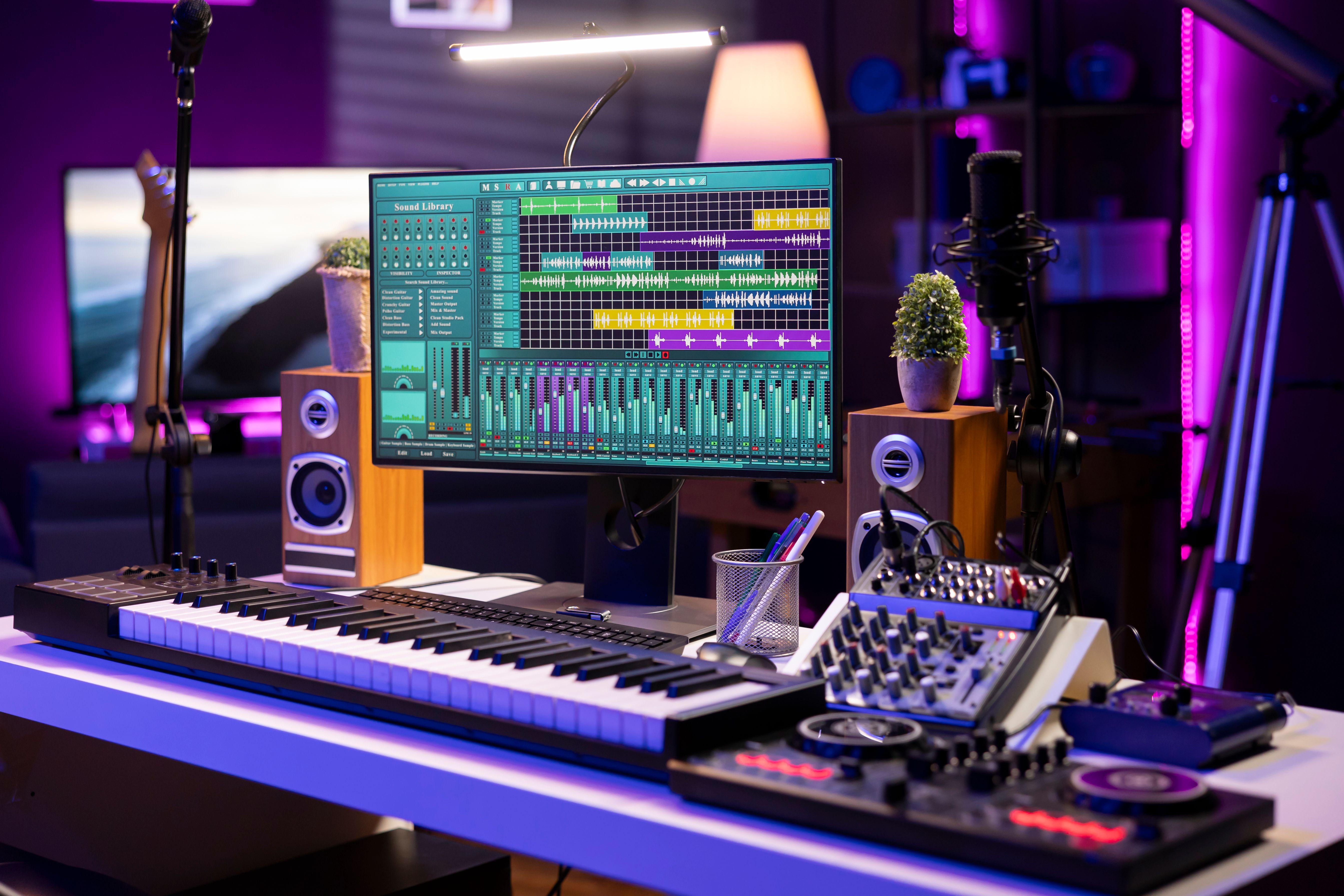 music studio