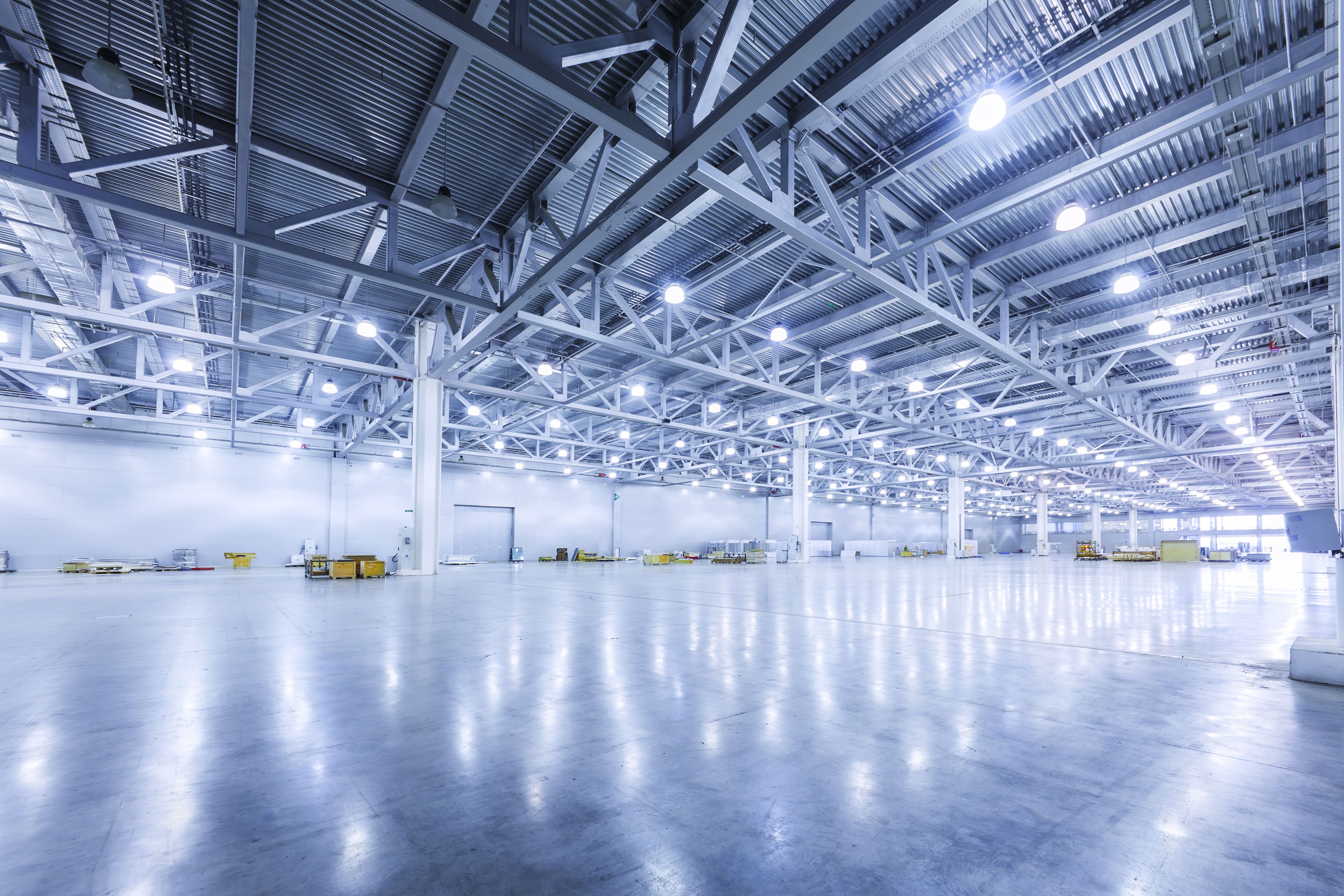 efficient warehouse lighting