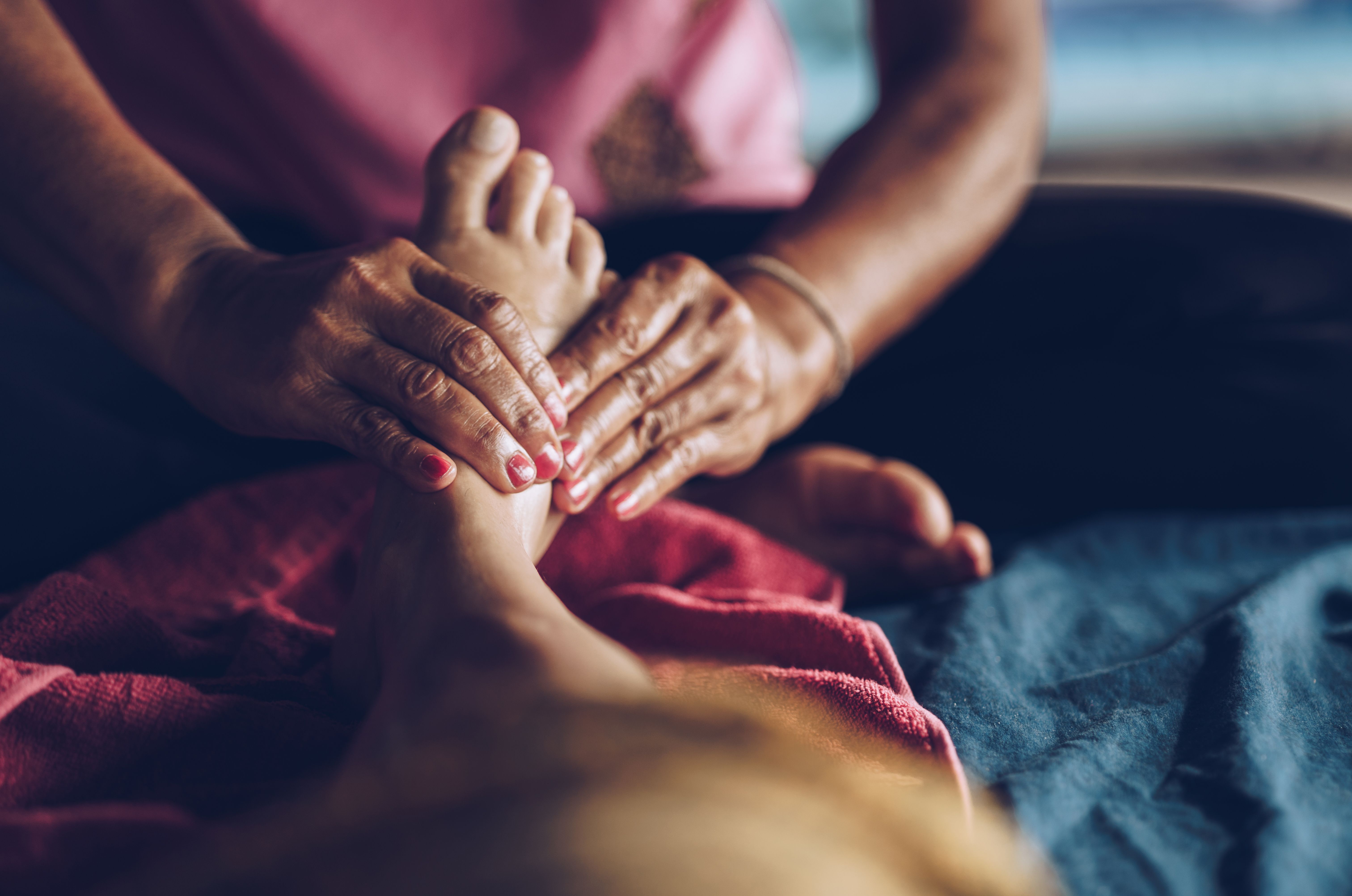 Reflexology Thai massage!