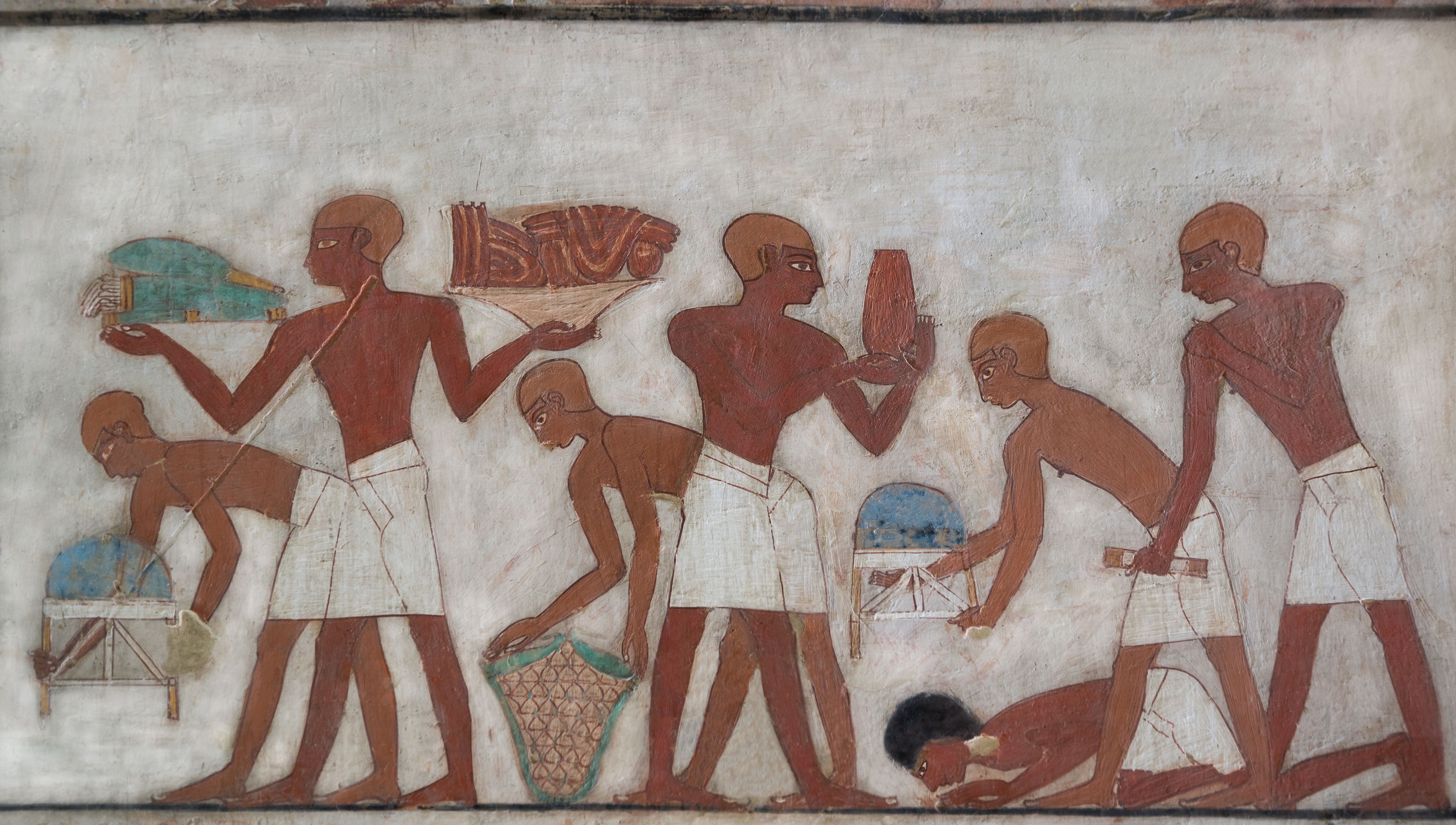 ancient egyptian workers