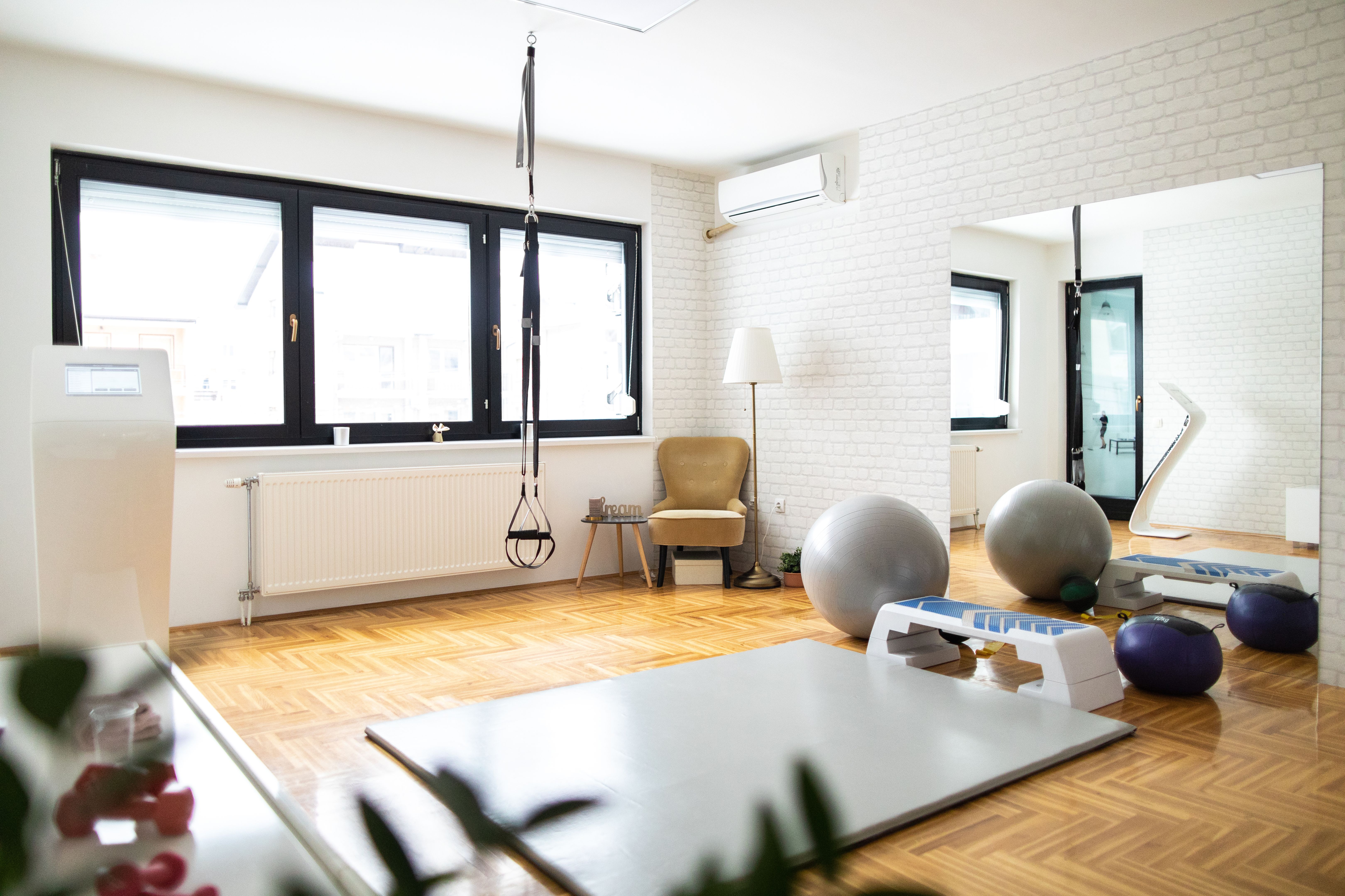 pilates studio mirror