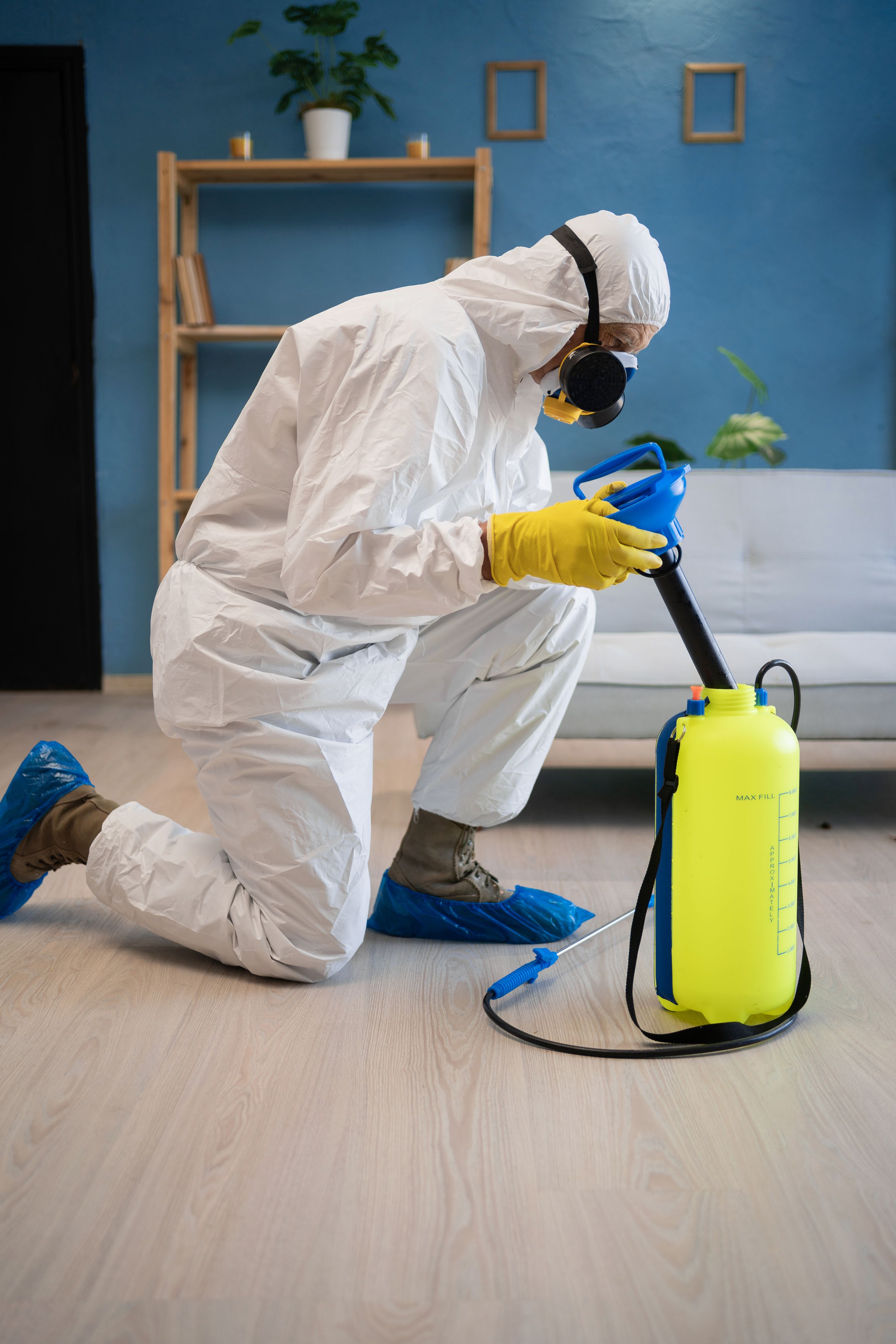 preparing home extermination
