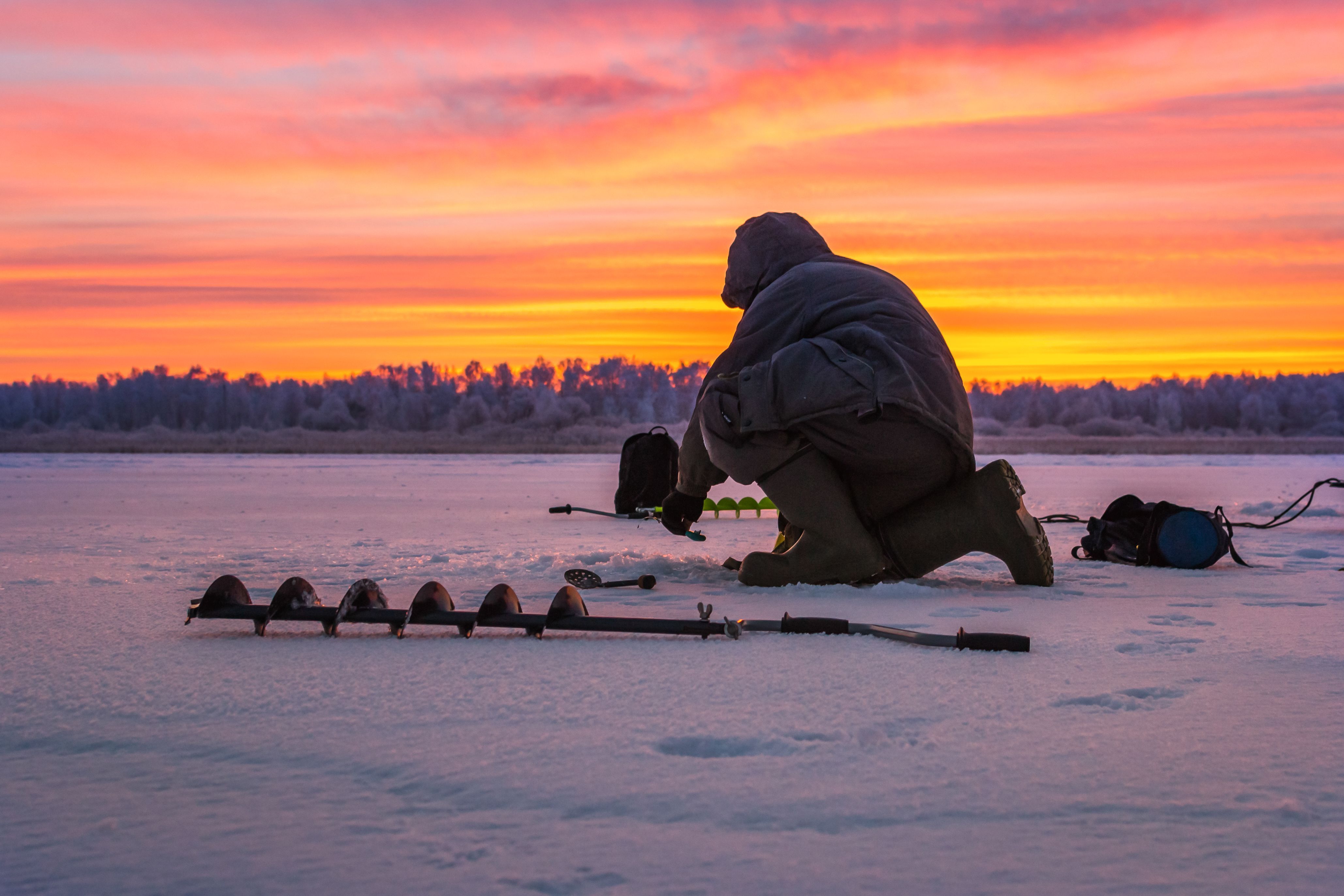 ice fishing gear