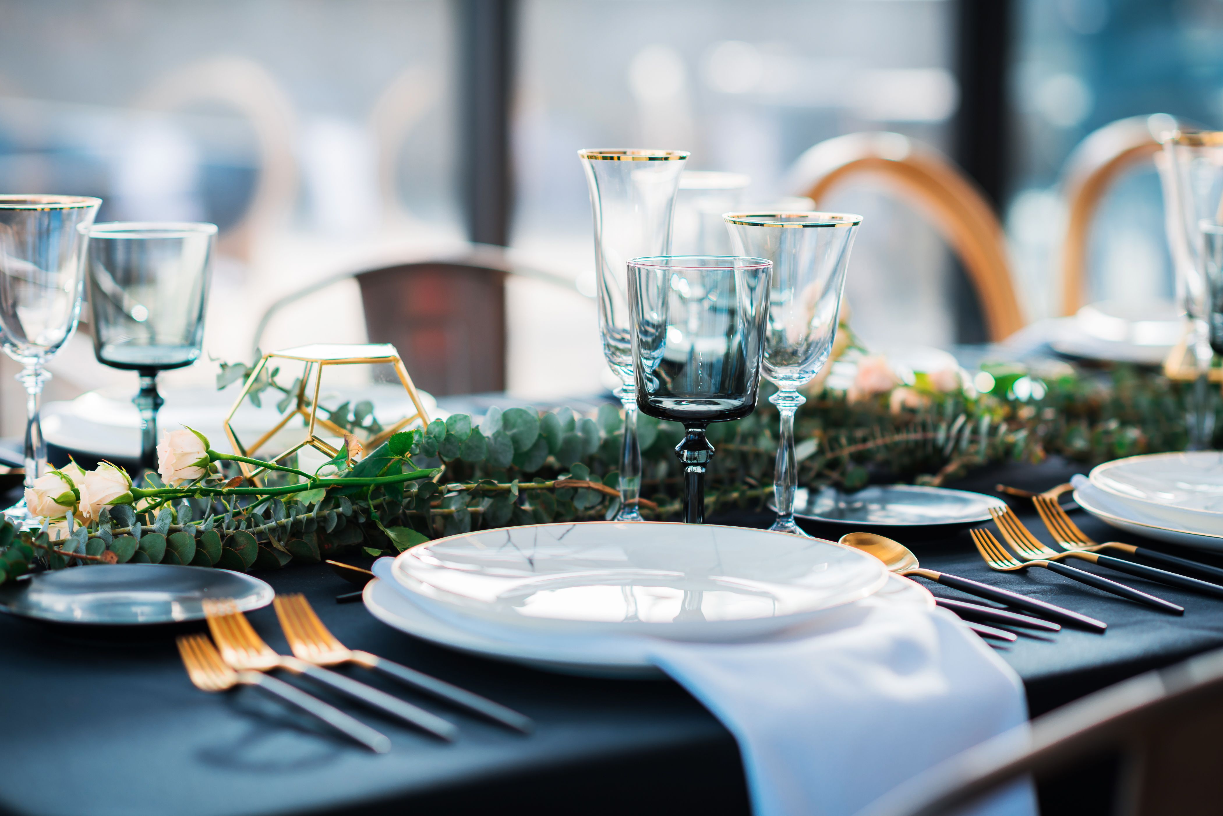 elegant table setting