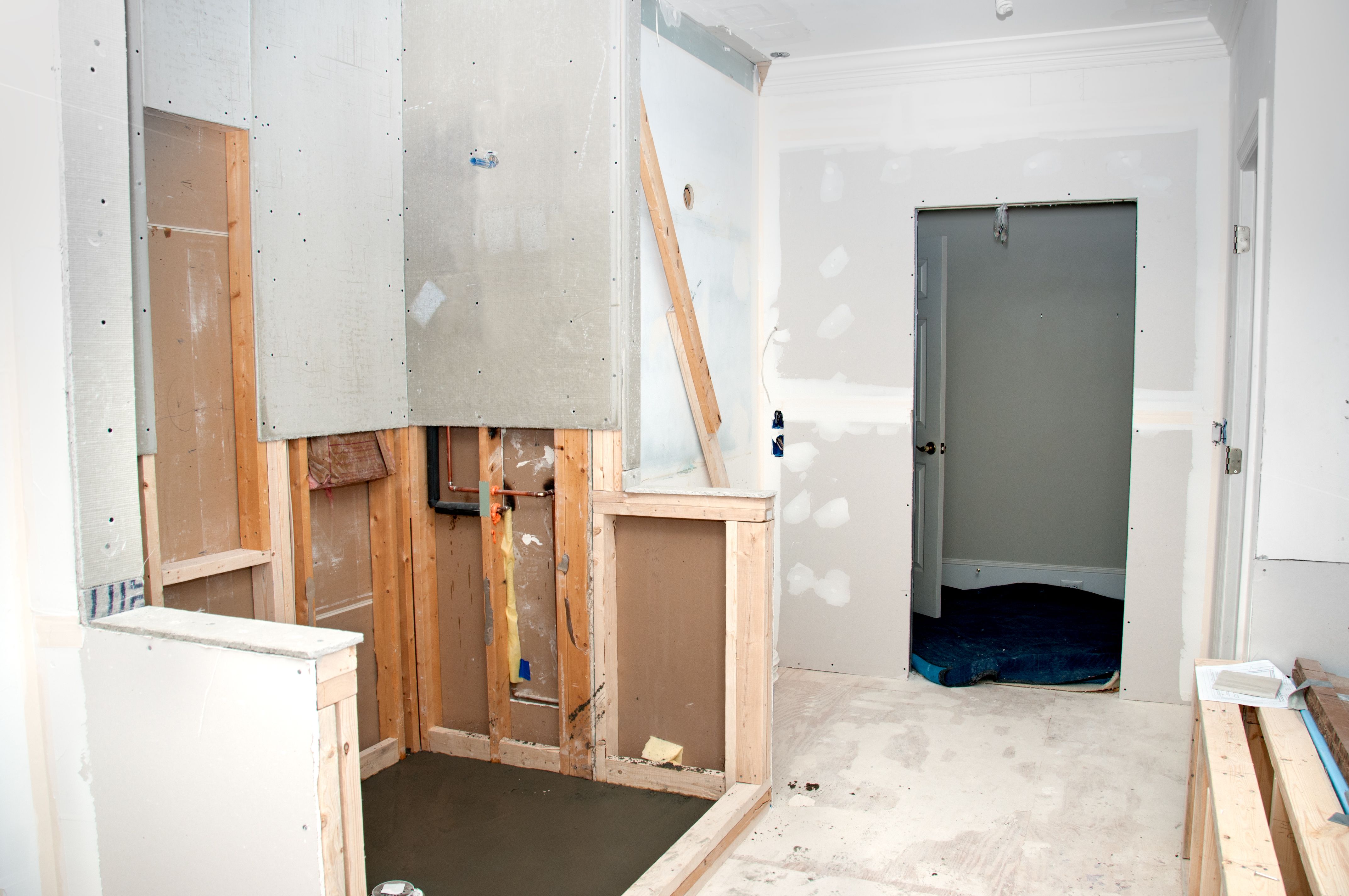 bathroom construction