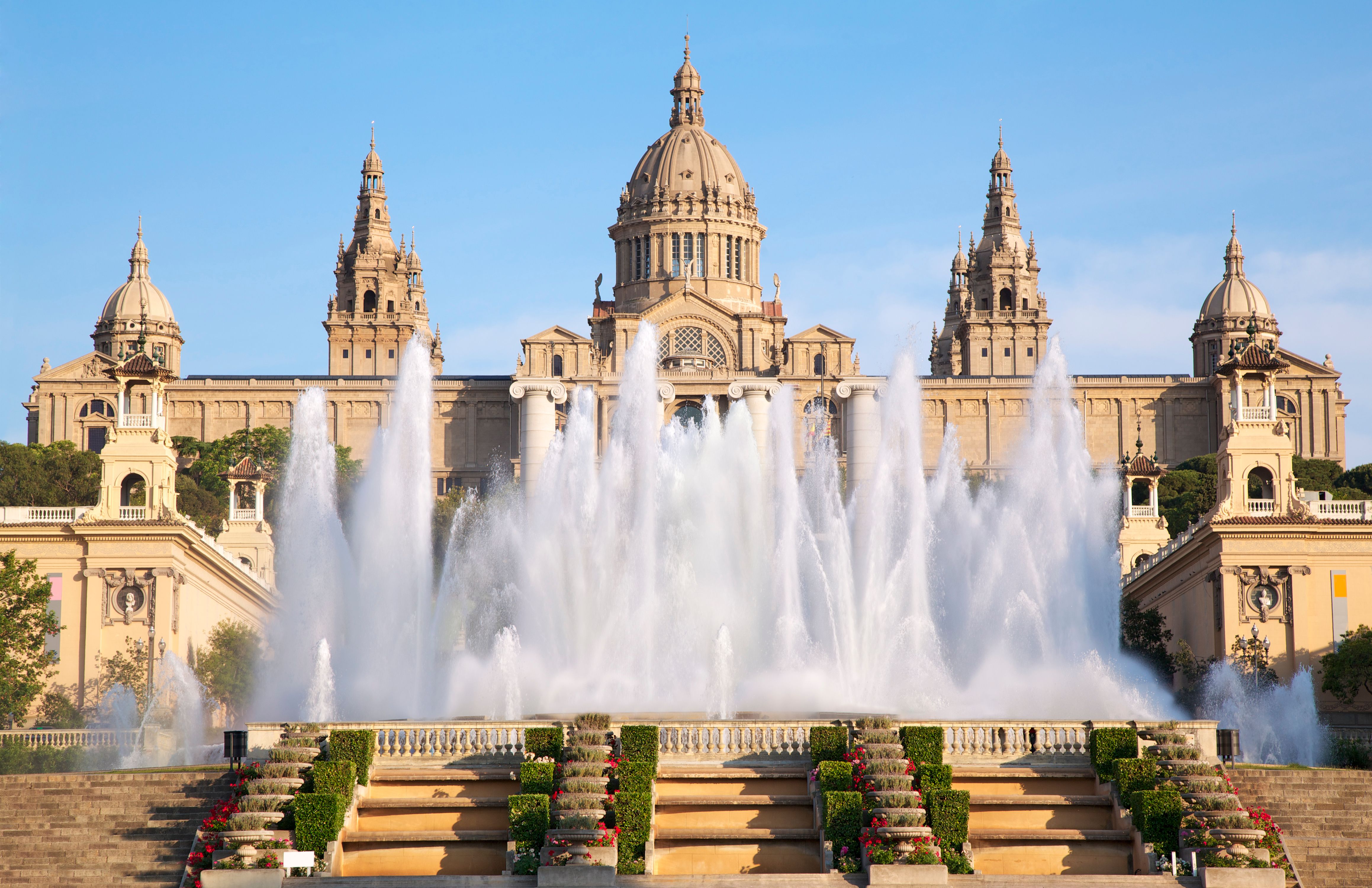montjuic fountain