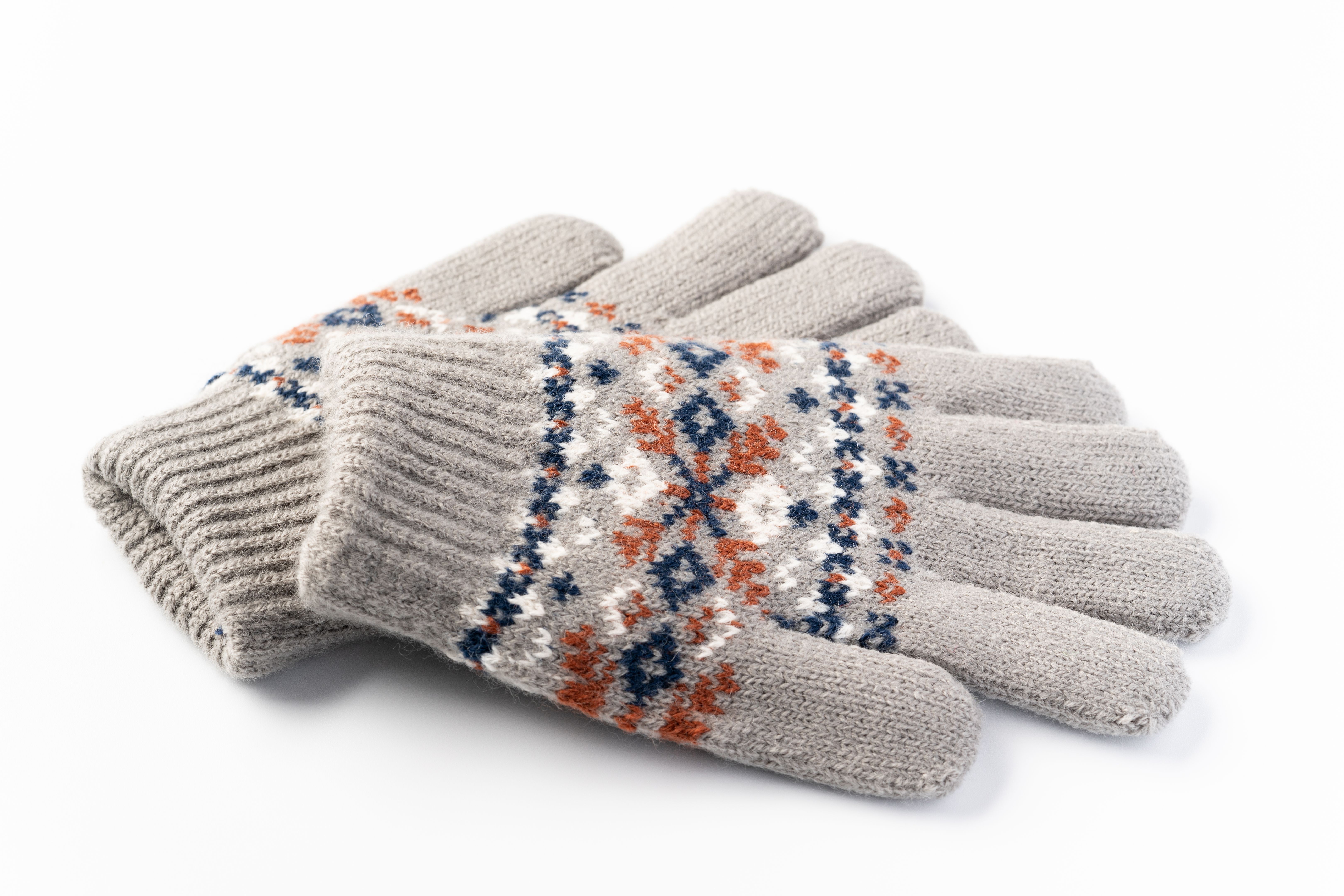 Gloves on white background