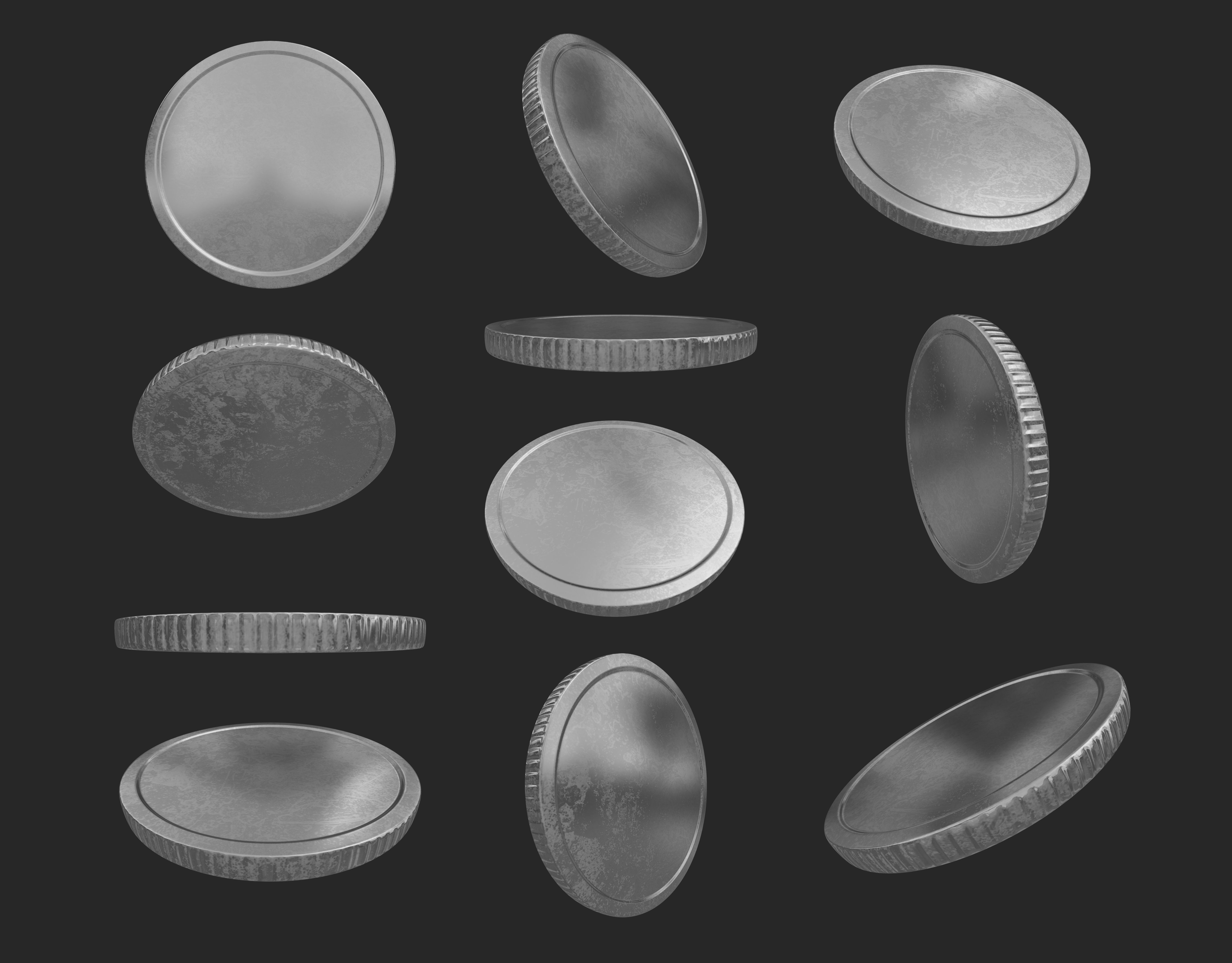 silver coins