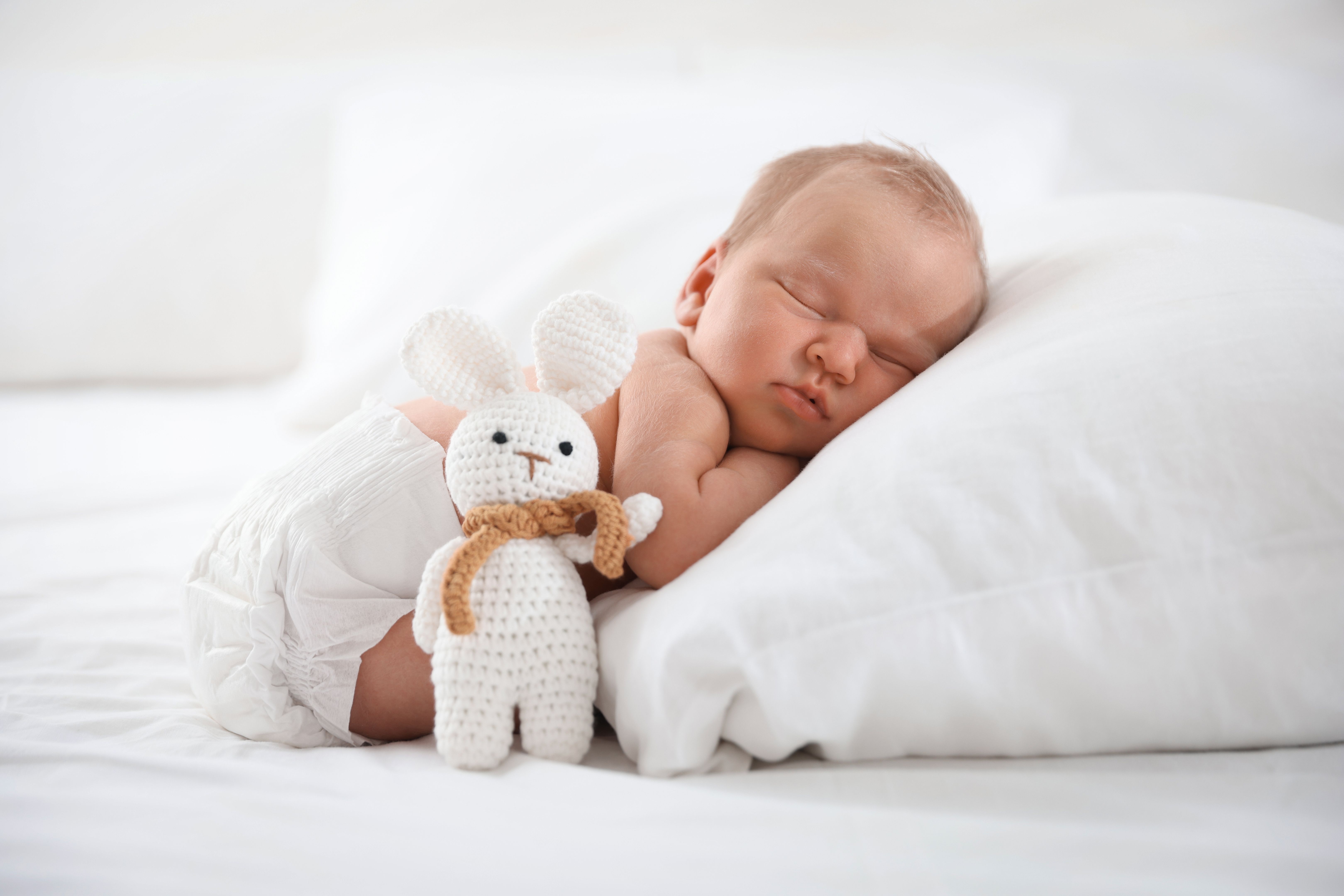 crochet baby cushion