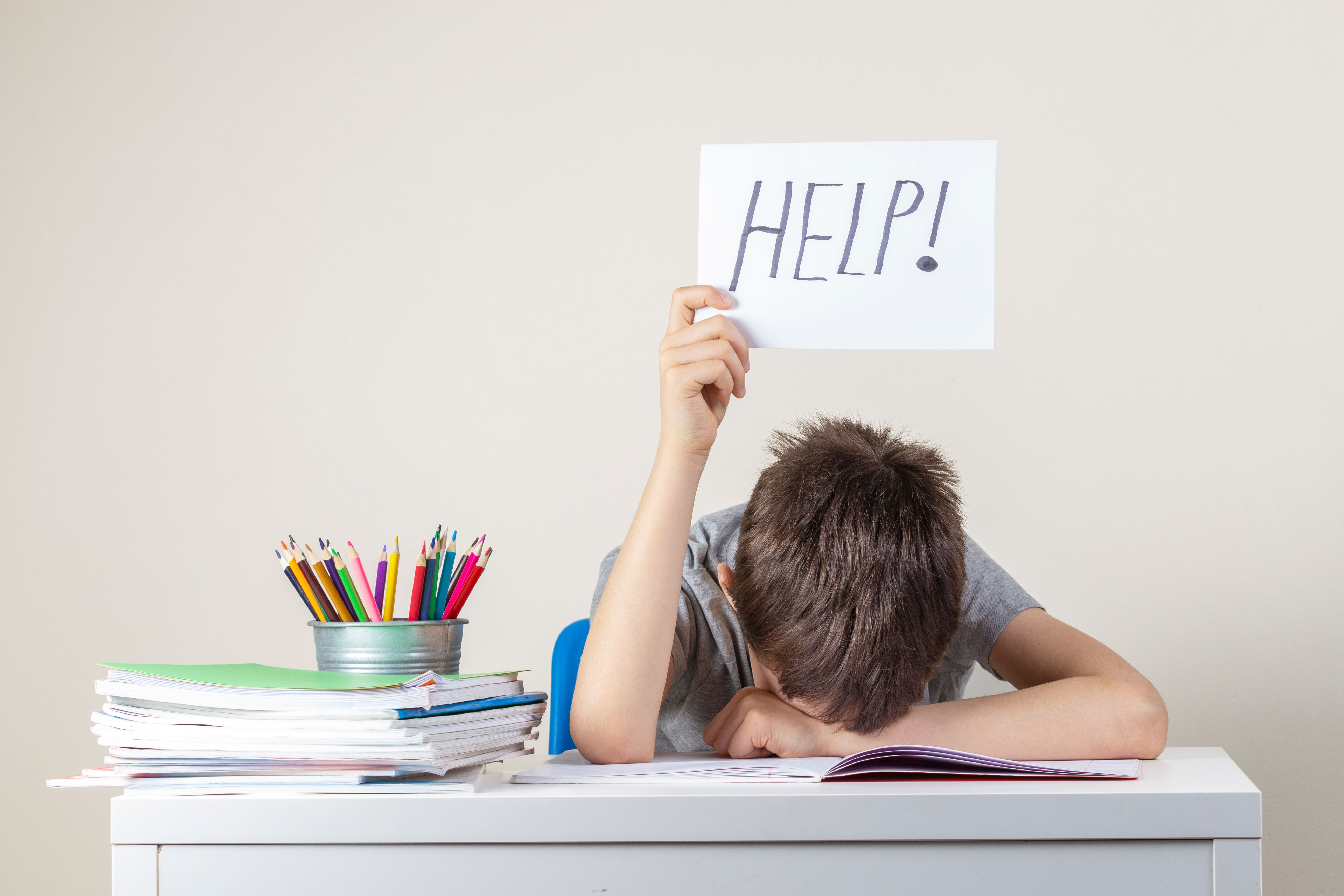 child frustrated