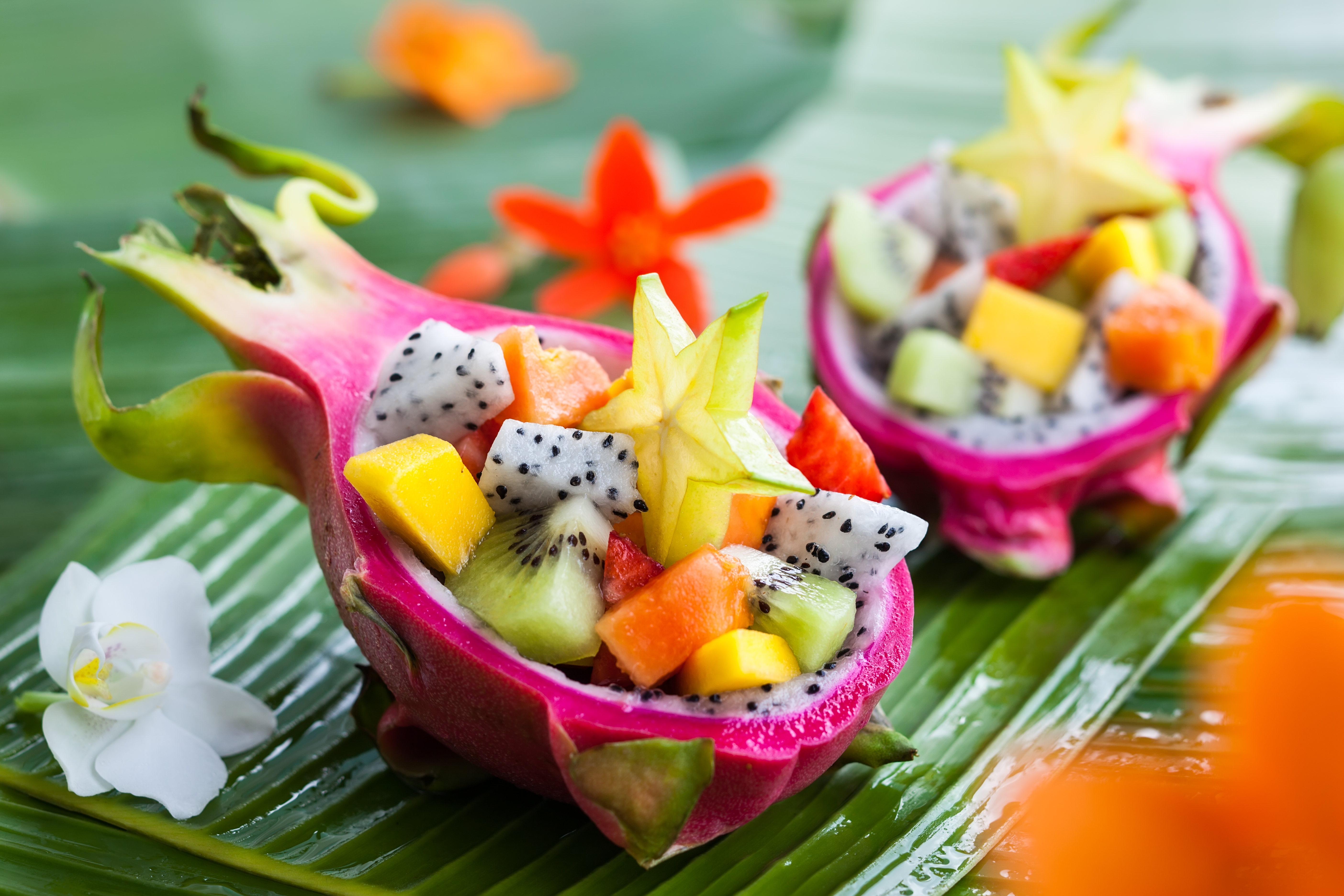 Exotic fruit salad