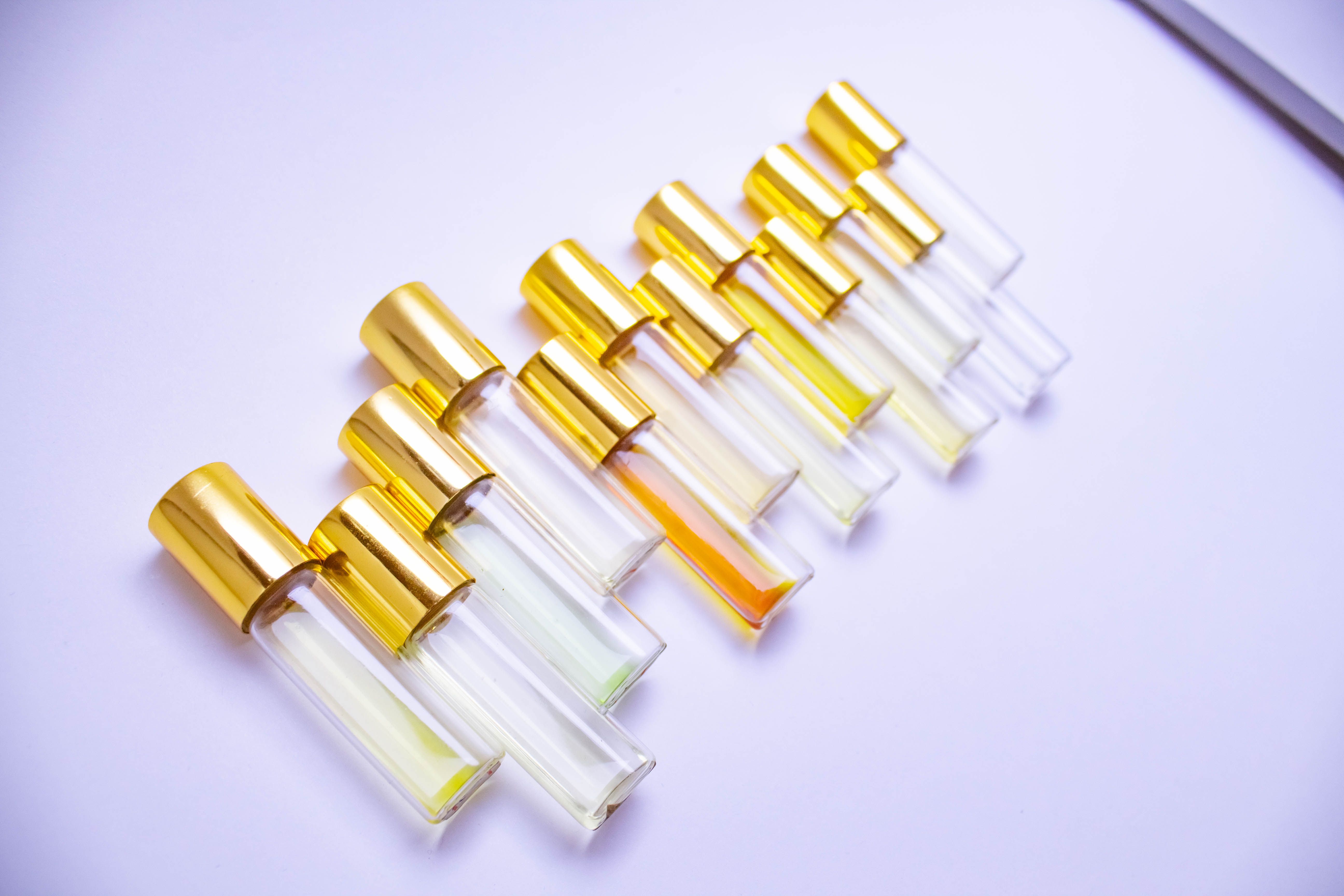 skin testing perfume