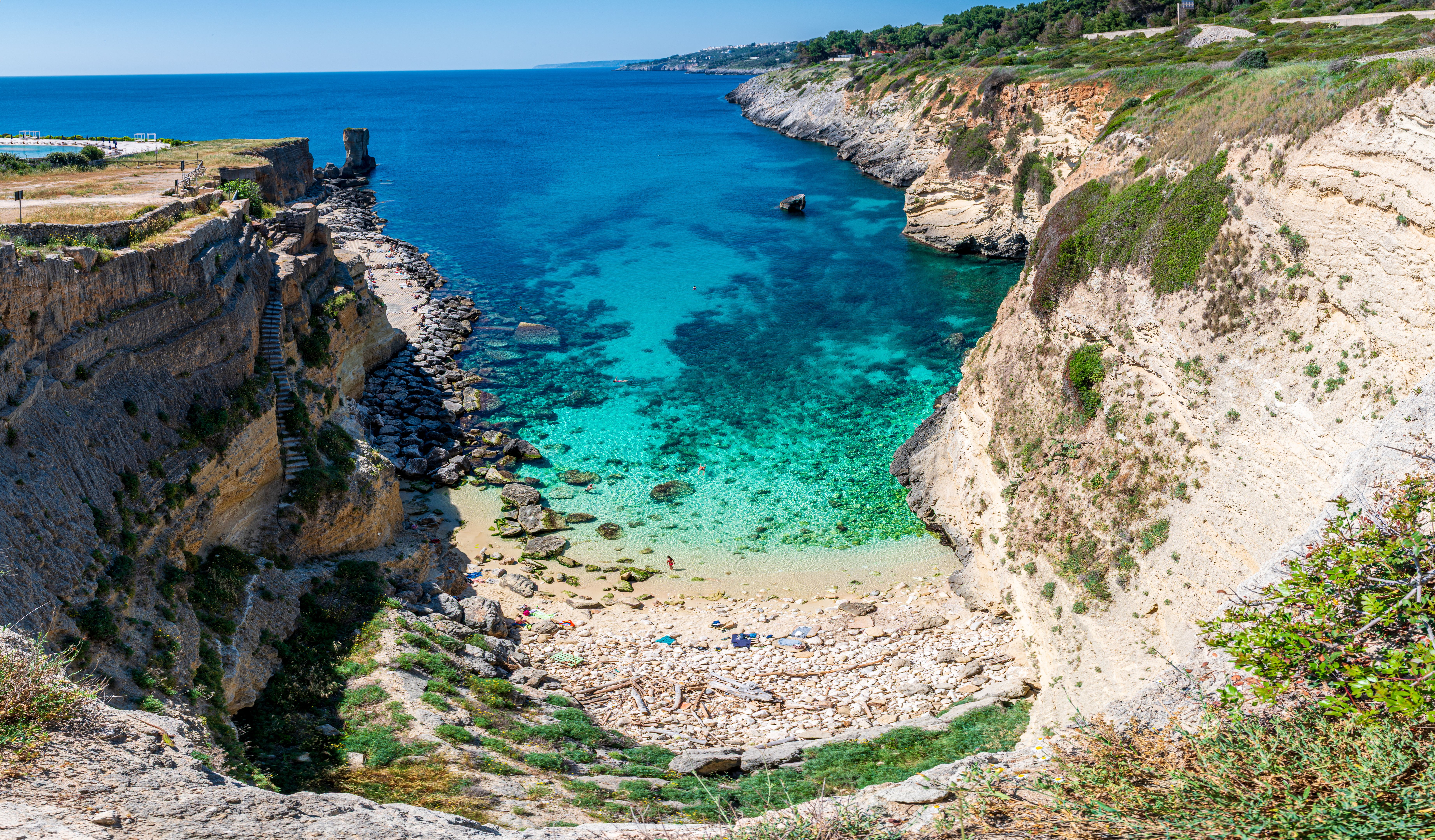 Porto Miggiano bay, Puglia, Italy