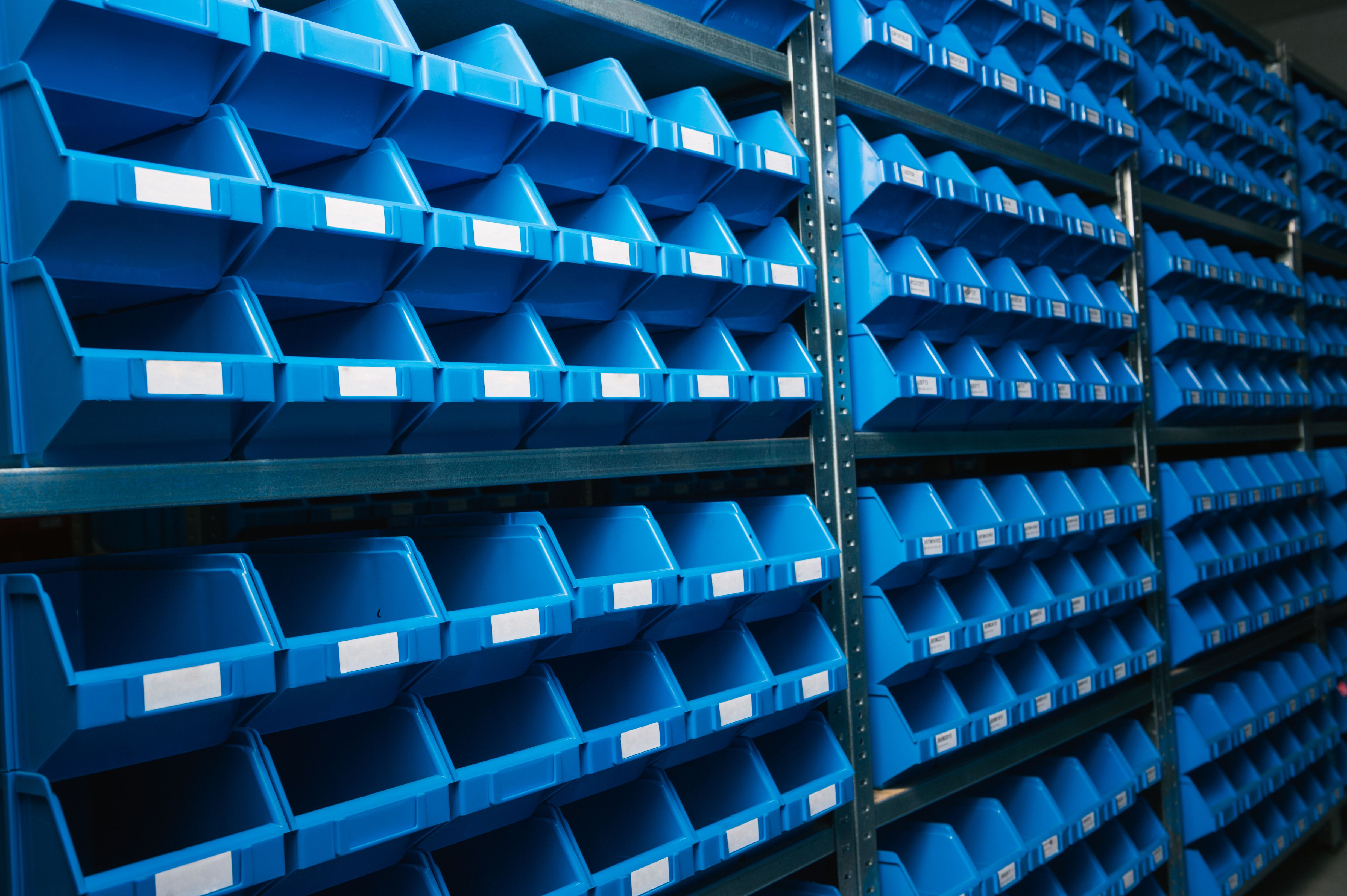 foldable storage bins