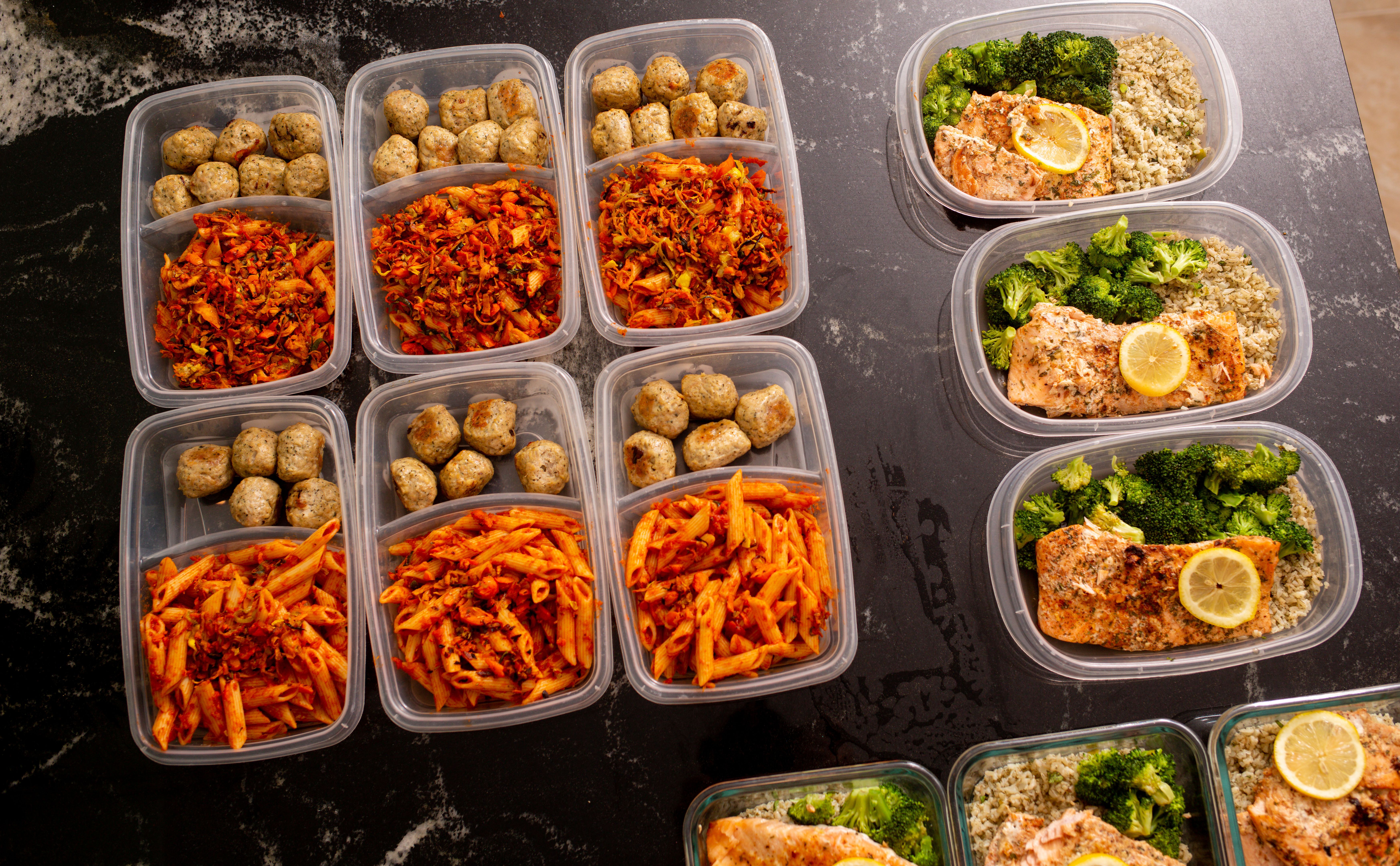 meal prep containers