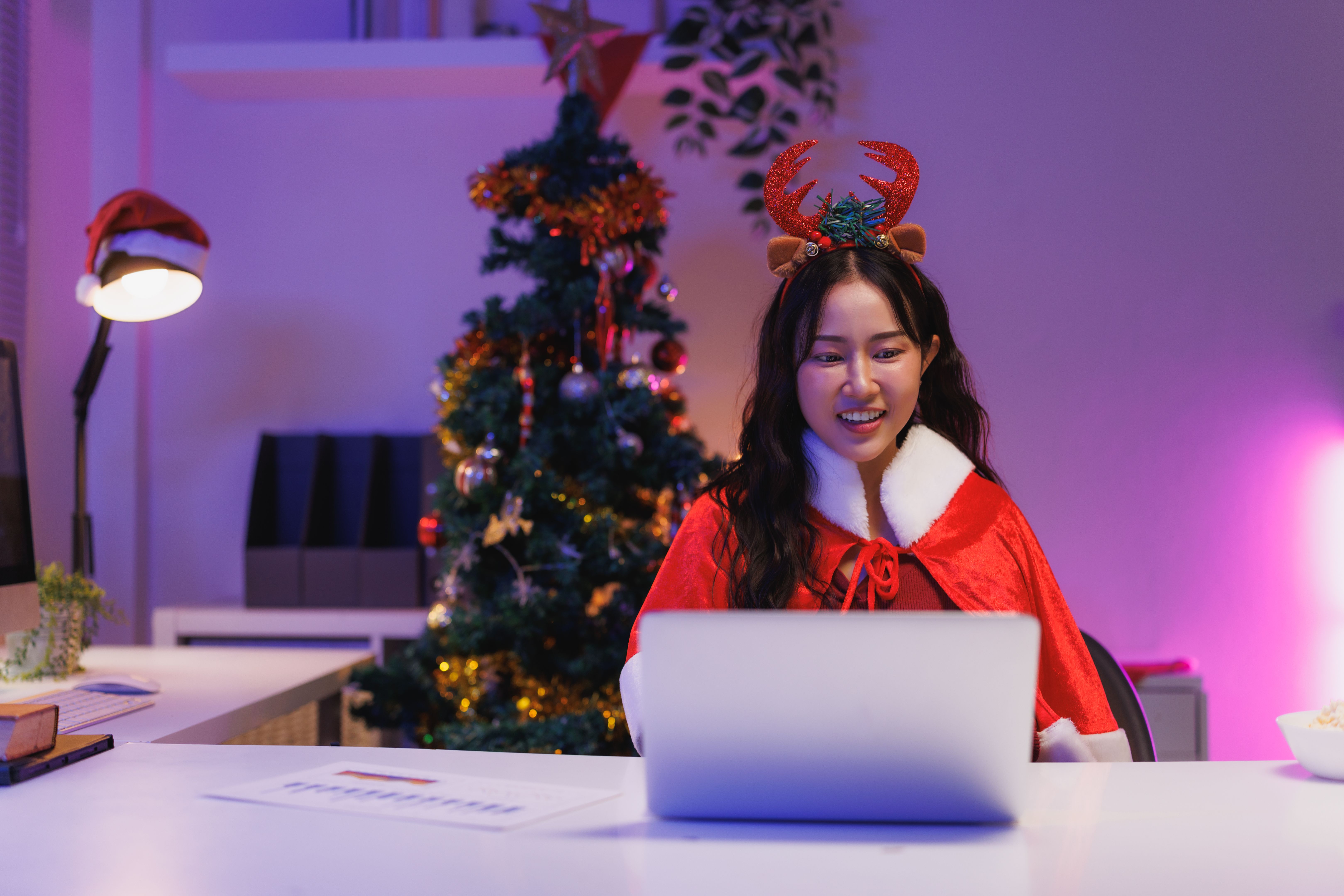 virtual christmas event