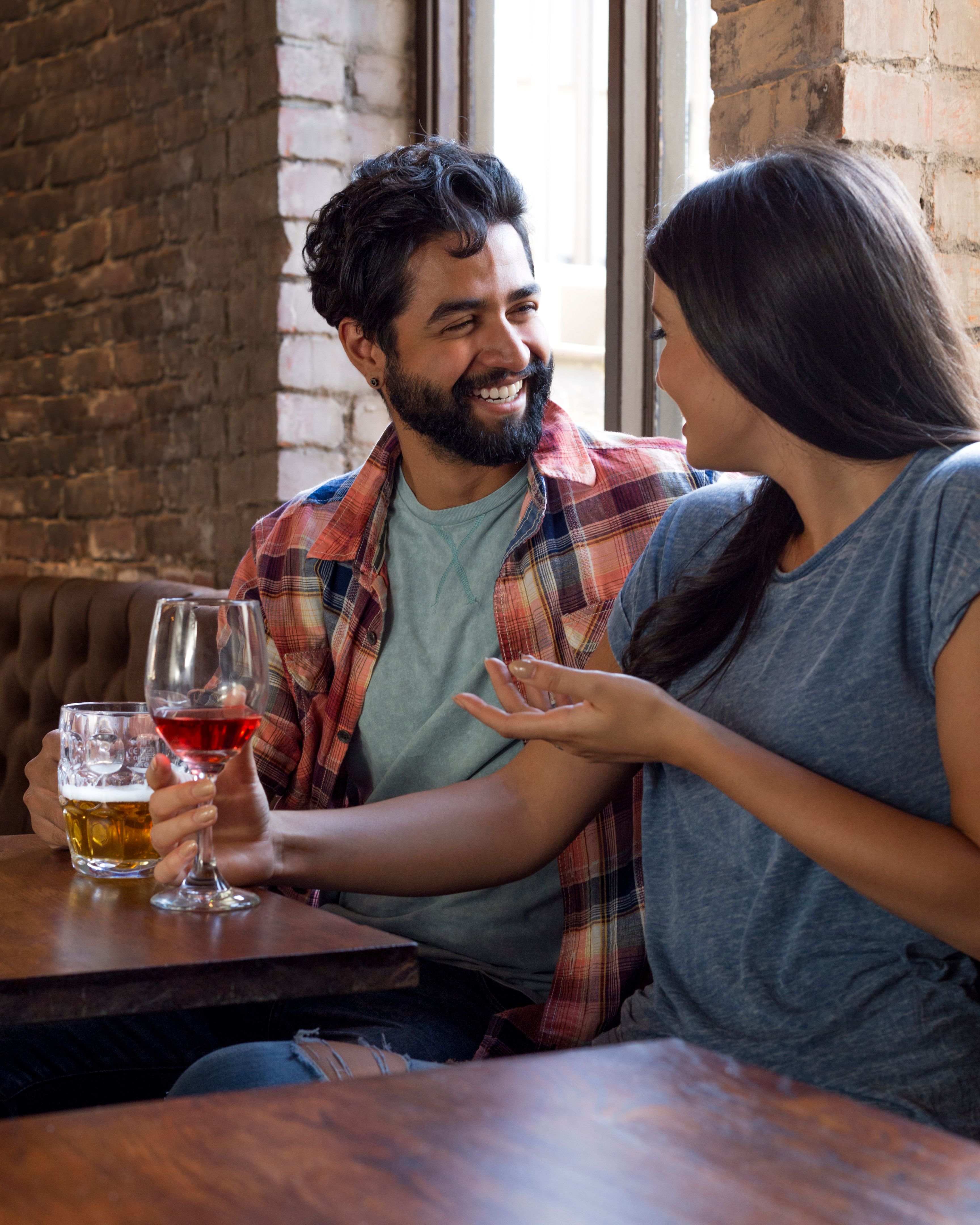 Happy Couple on a Date