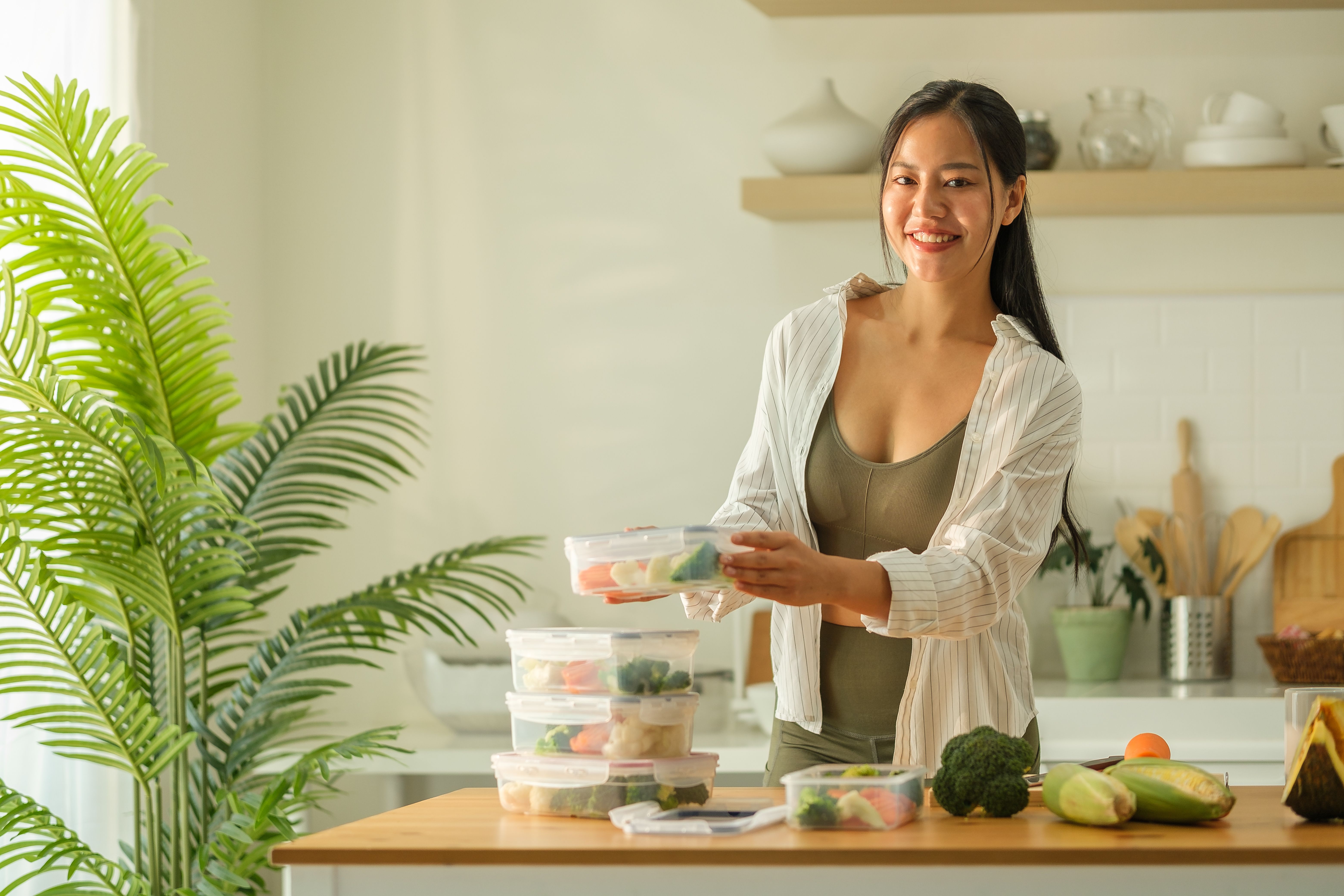 healthy meal preparation