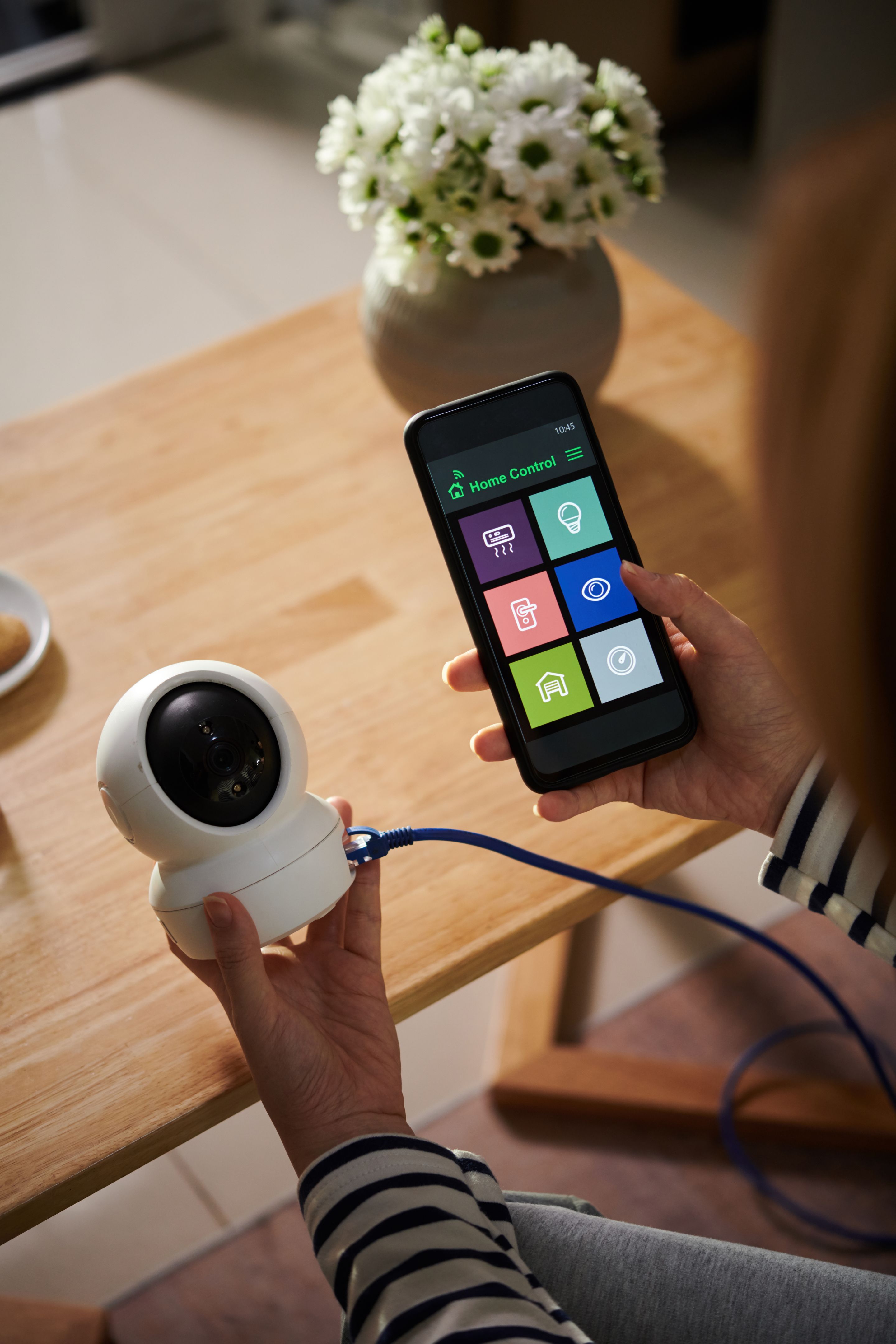 wired security camera