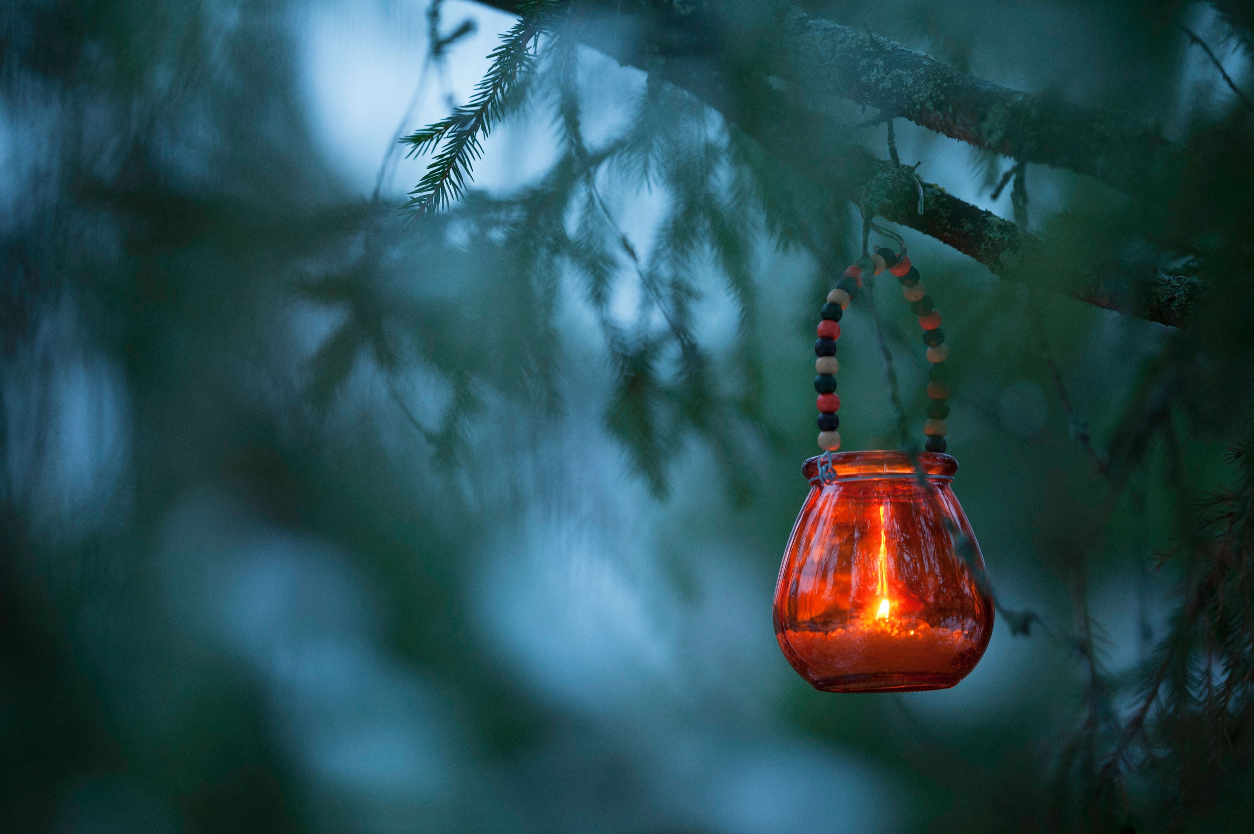 lanterns candles outdoor