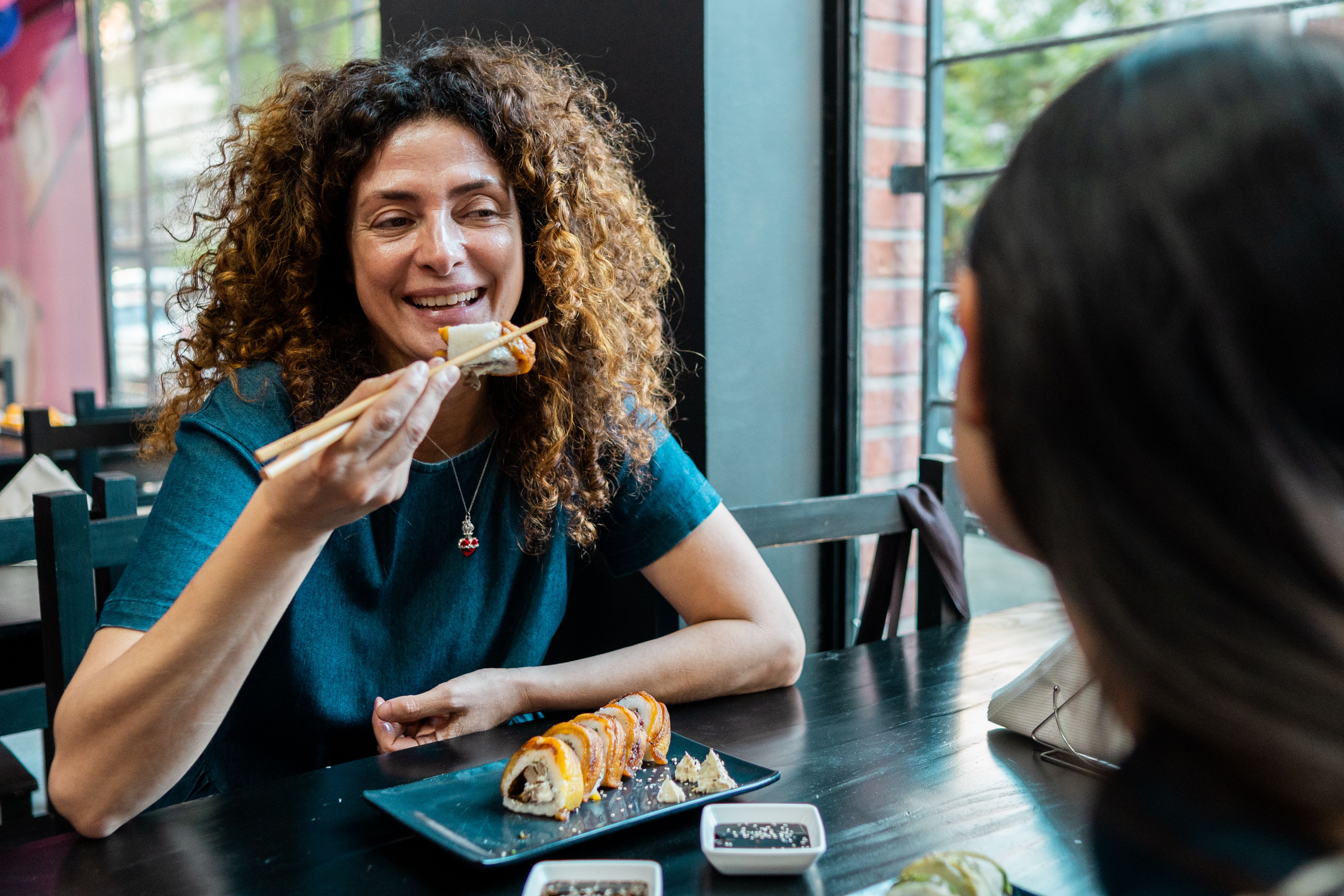 sushi restaurant interior
