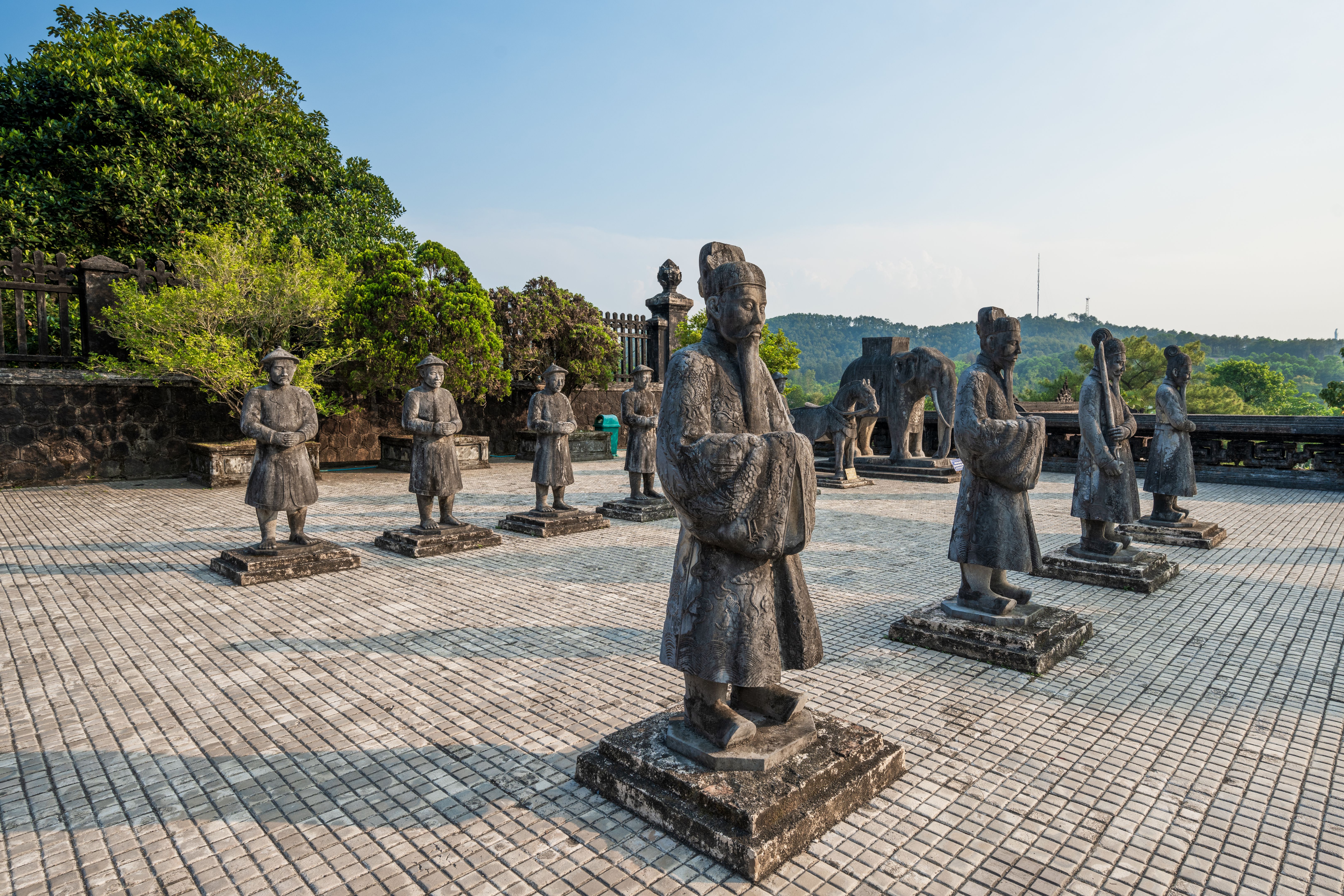 Tomb of Emperor Khai Dinh (Lang Khai Dinh), Hue city, Vietnam
