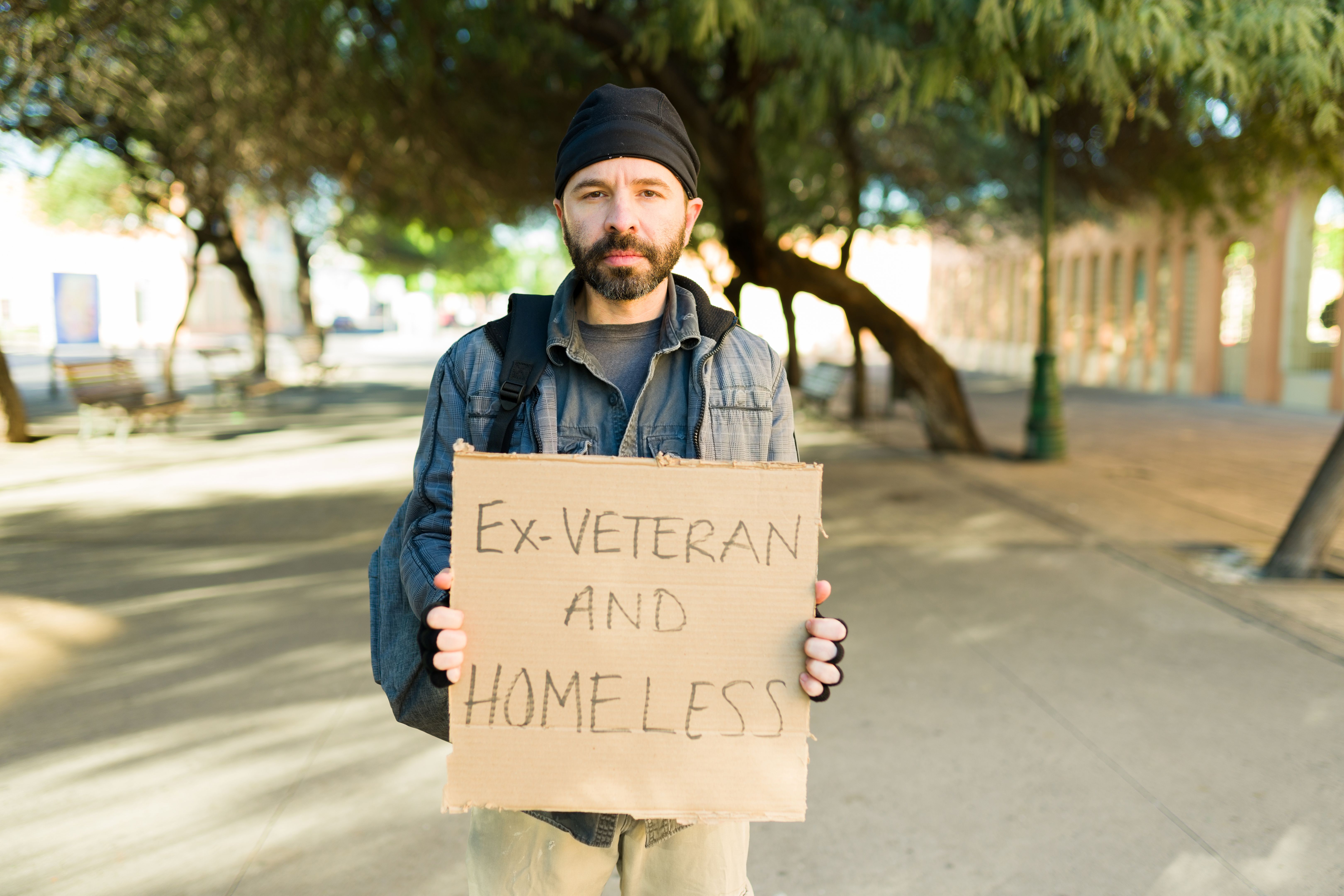 homeless veteran
