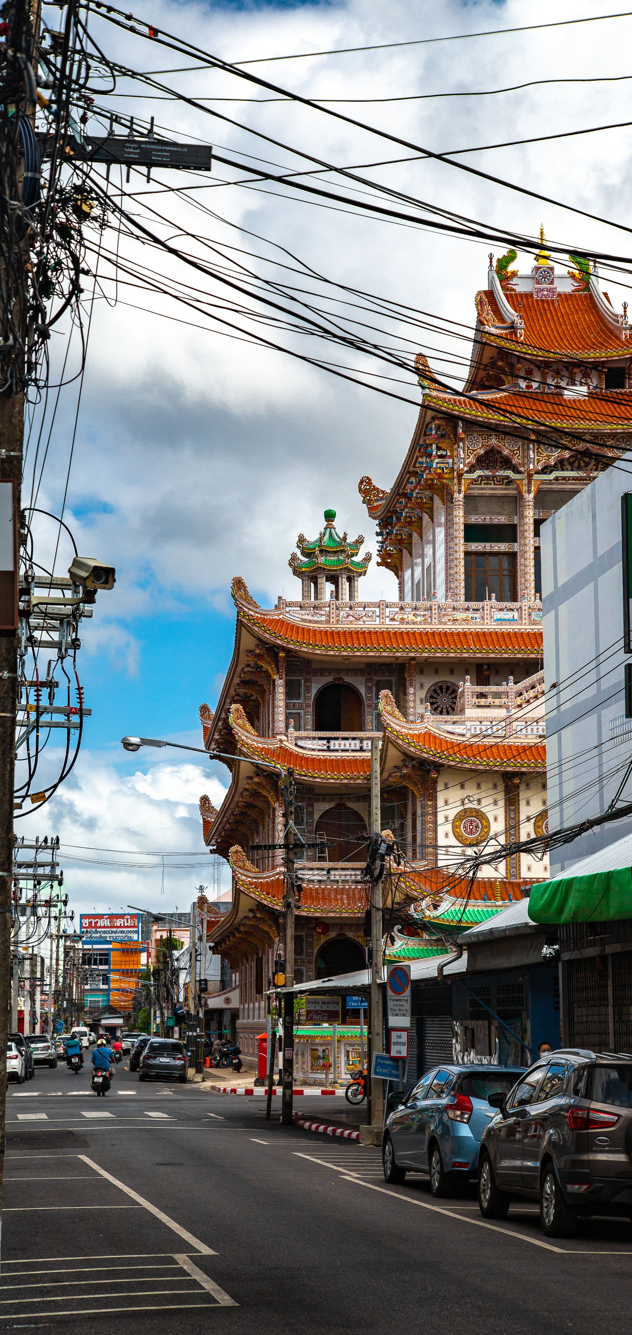Wat Chue Chang chinese temple in Hat Yai, Songkhla, Thailand