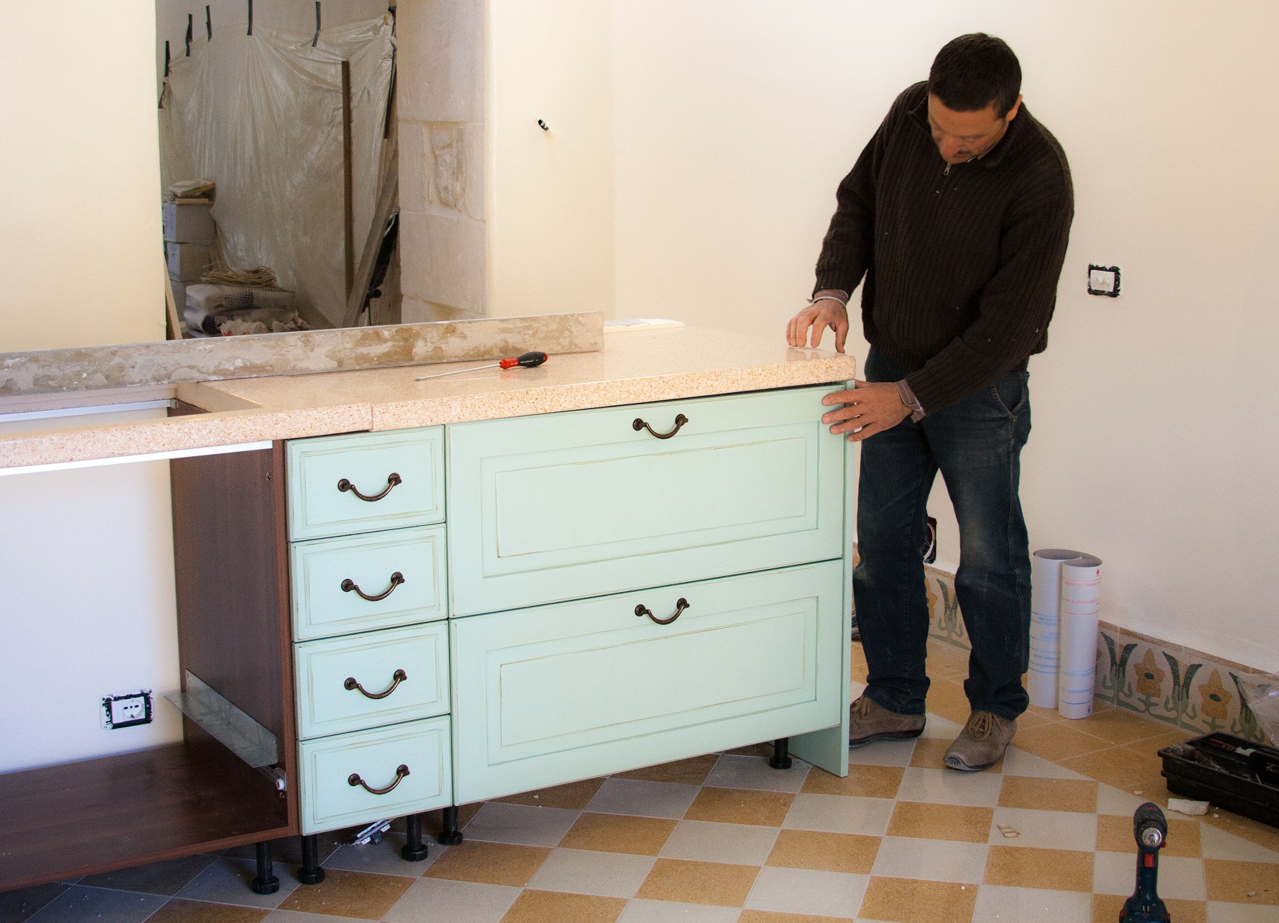 kitchen renovation process
